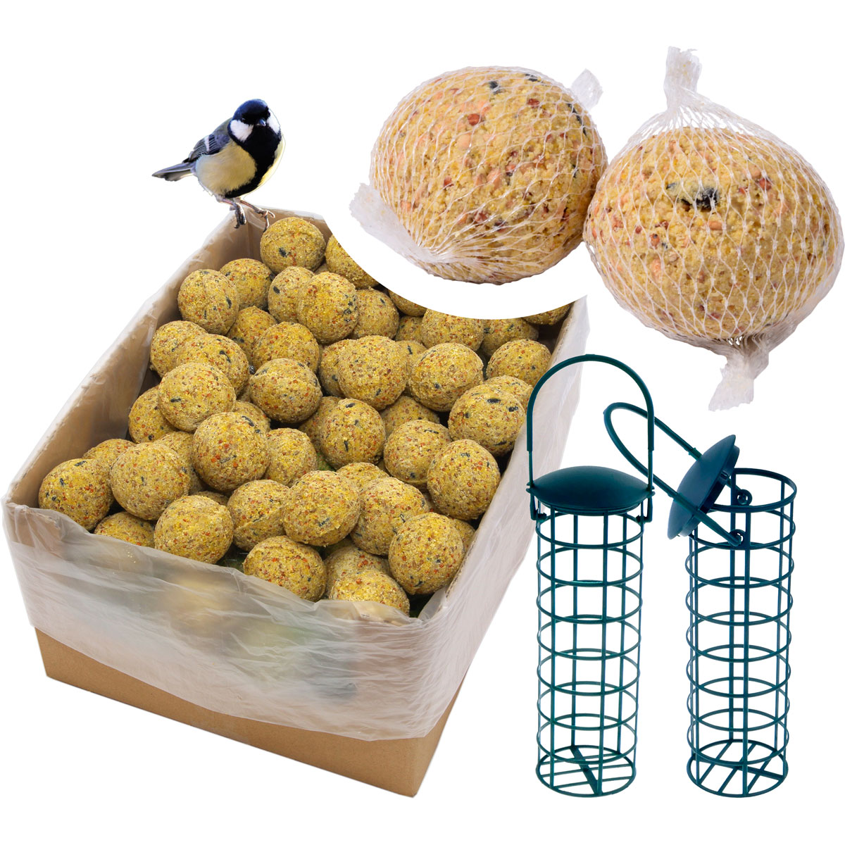 dobar Meisenknödel 9 kg inkl Meisenknödelhalter