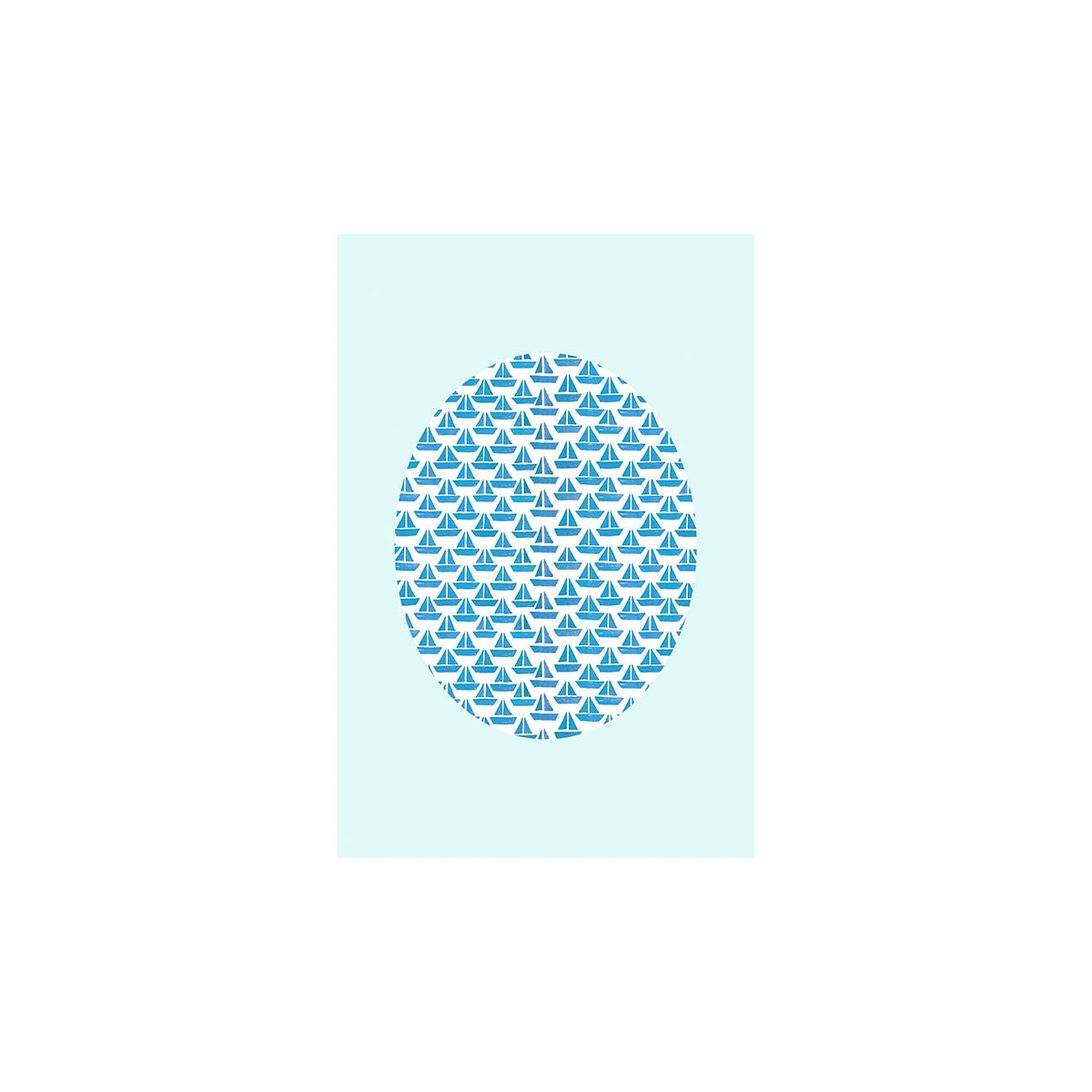 Komar  Wandbild Shelly Patterns Aqua 50x70 cm Bild 2