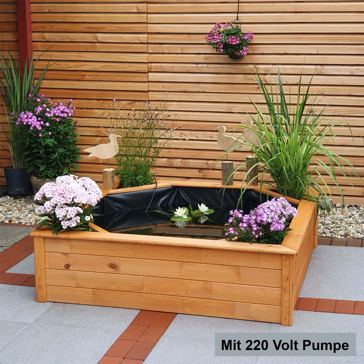 Promadino Hochteich 4 seitliche Pflanzzonen Bild 2