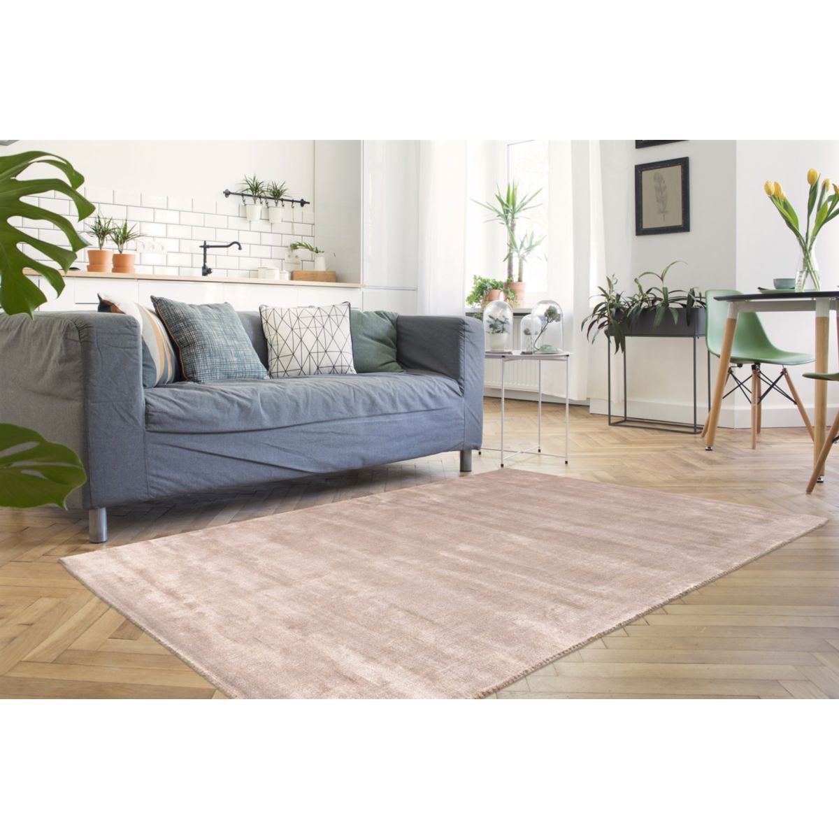 Village 125 Champagner 80cm x 150cm Bild 3