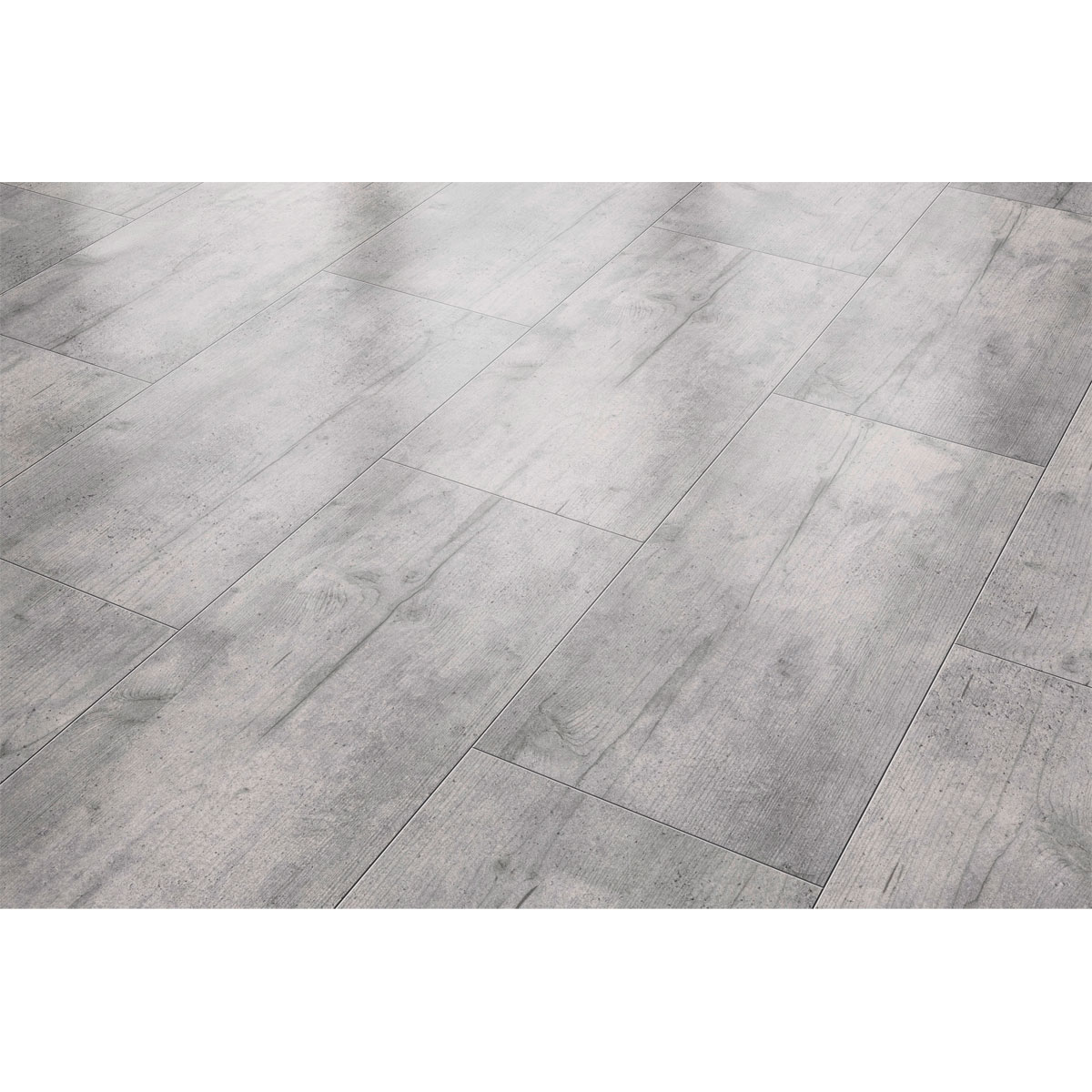 Specht Laminatboden Deluxe Aqua Beton grau 60,4 x 28 cm Bild 2