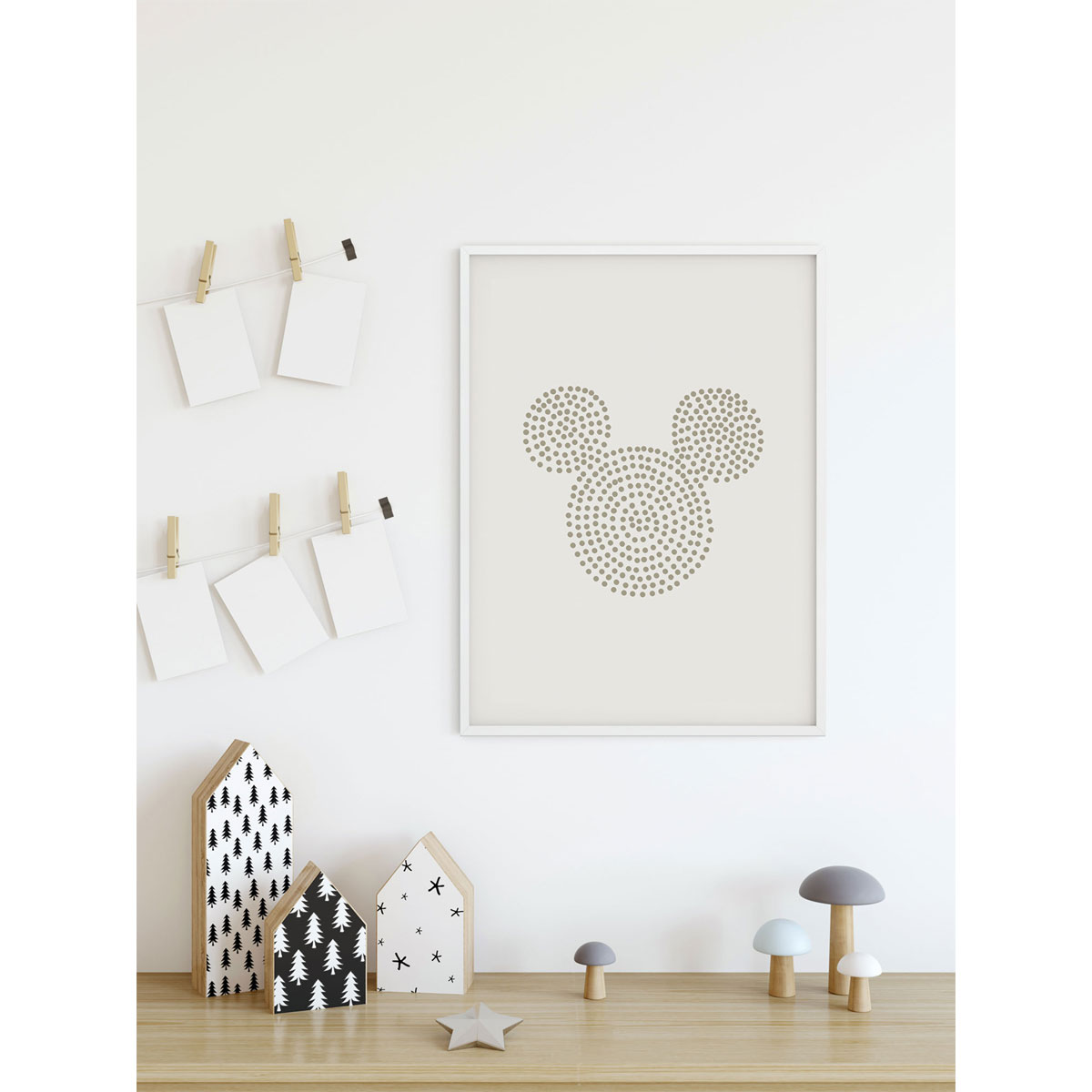 Komar  Wandbild Mickey´s Score 40x50 cm