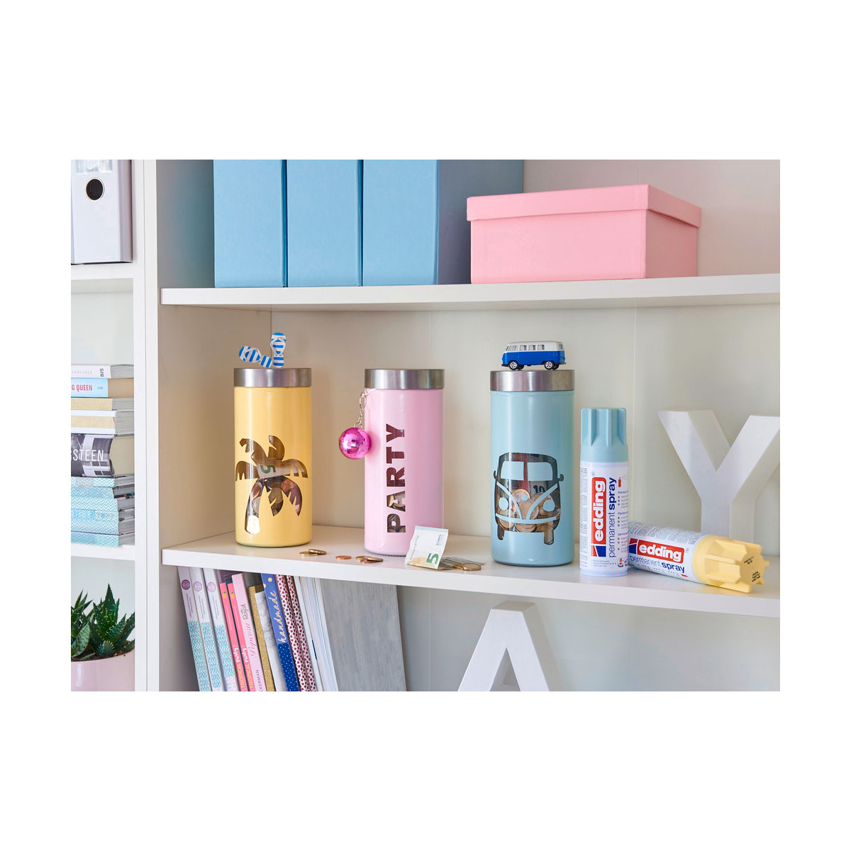 Edding  Spray 5200 pastellgelb seidenmatt Bild 3