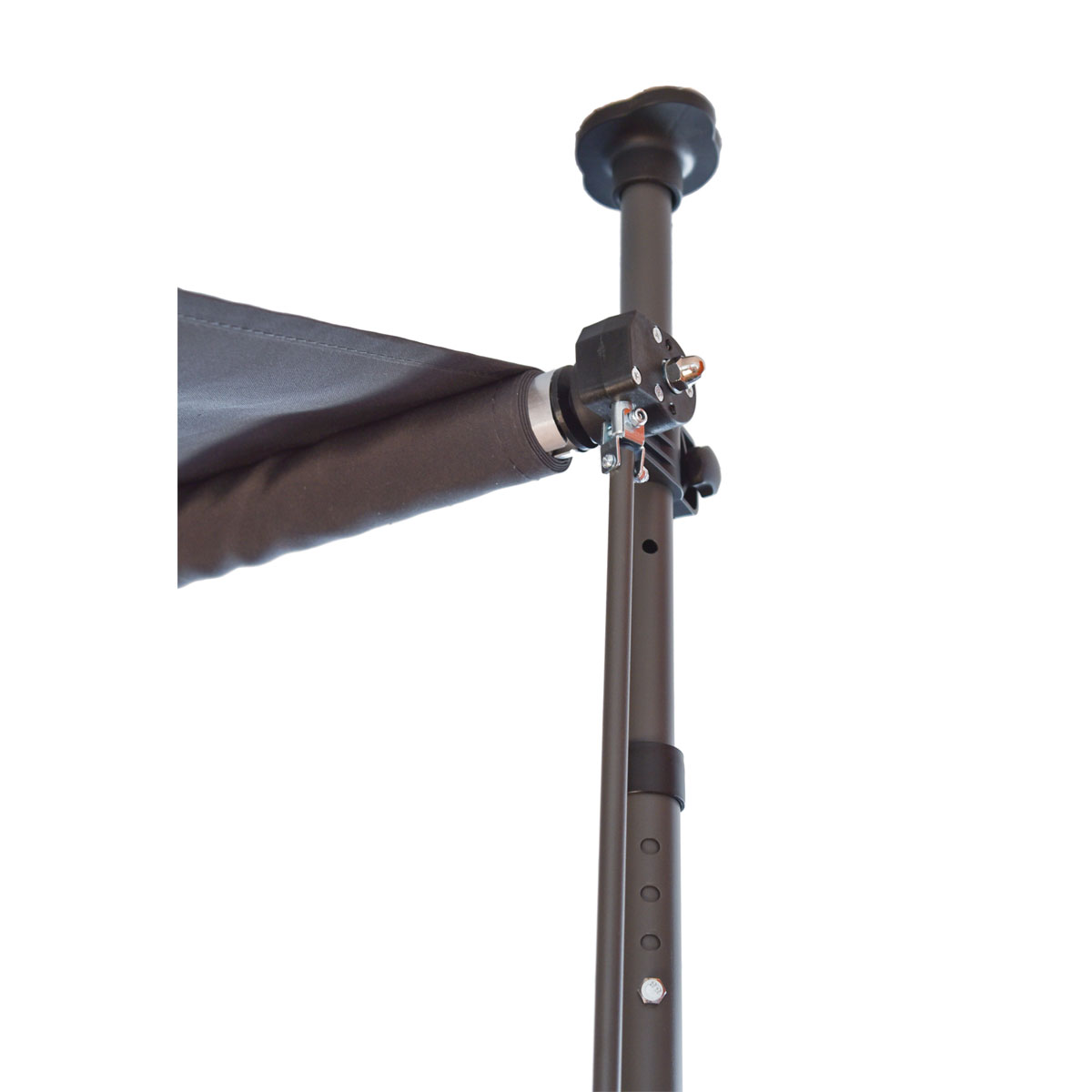 Klemmmarkise 300x120x300 cm grau Bild 6