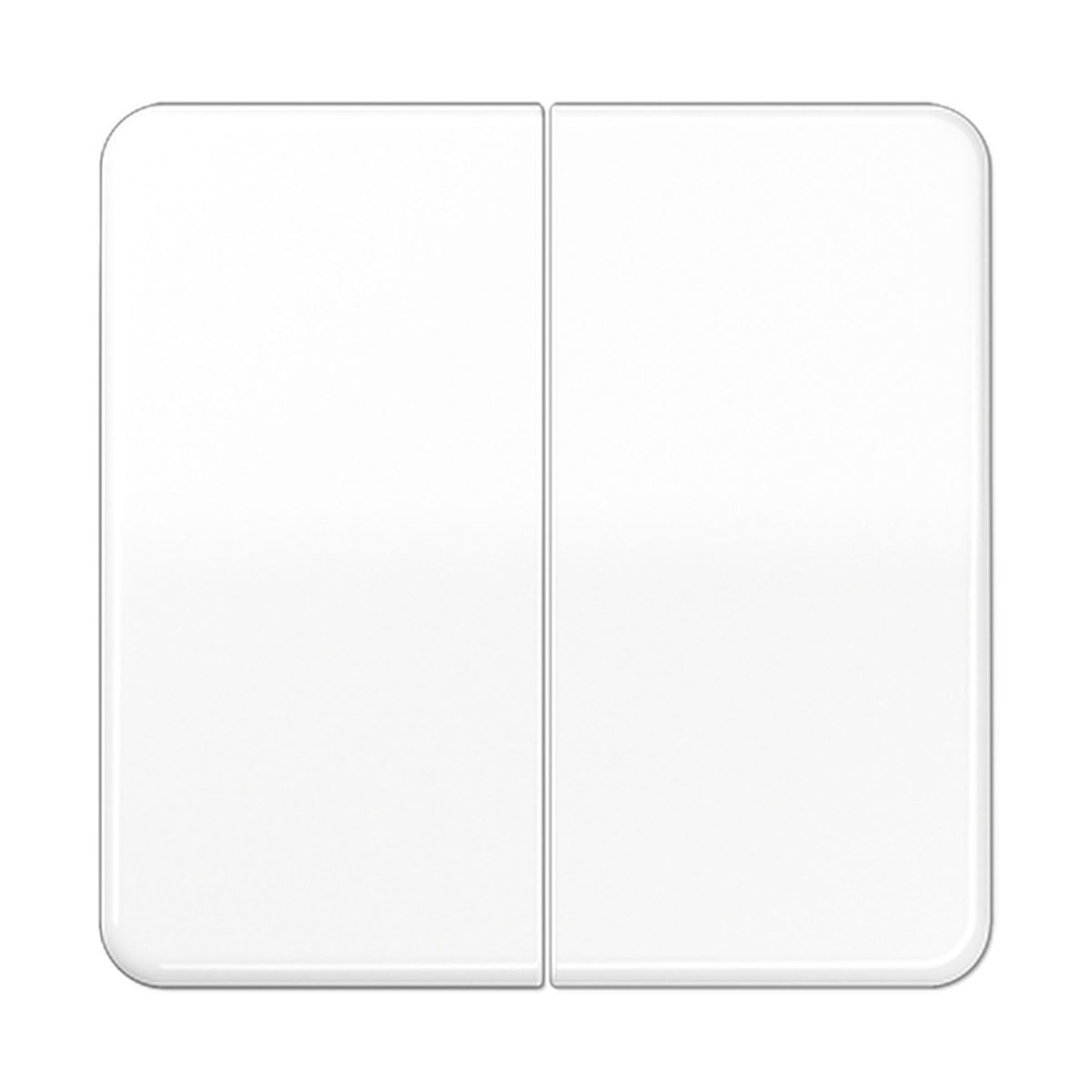 Jung Abdeckung für Serienschalter CD 500 alpinweiß