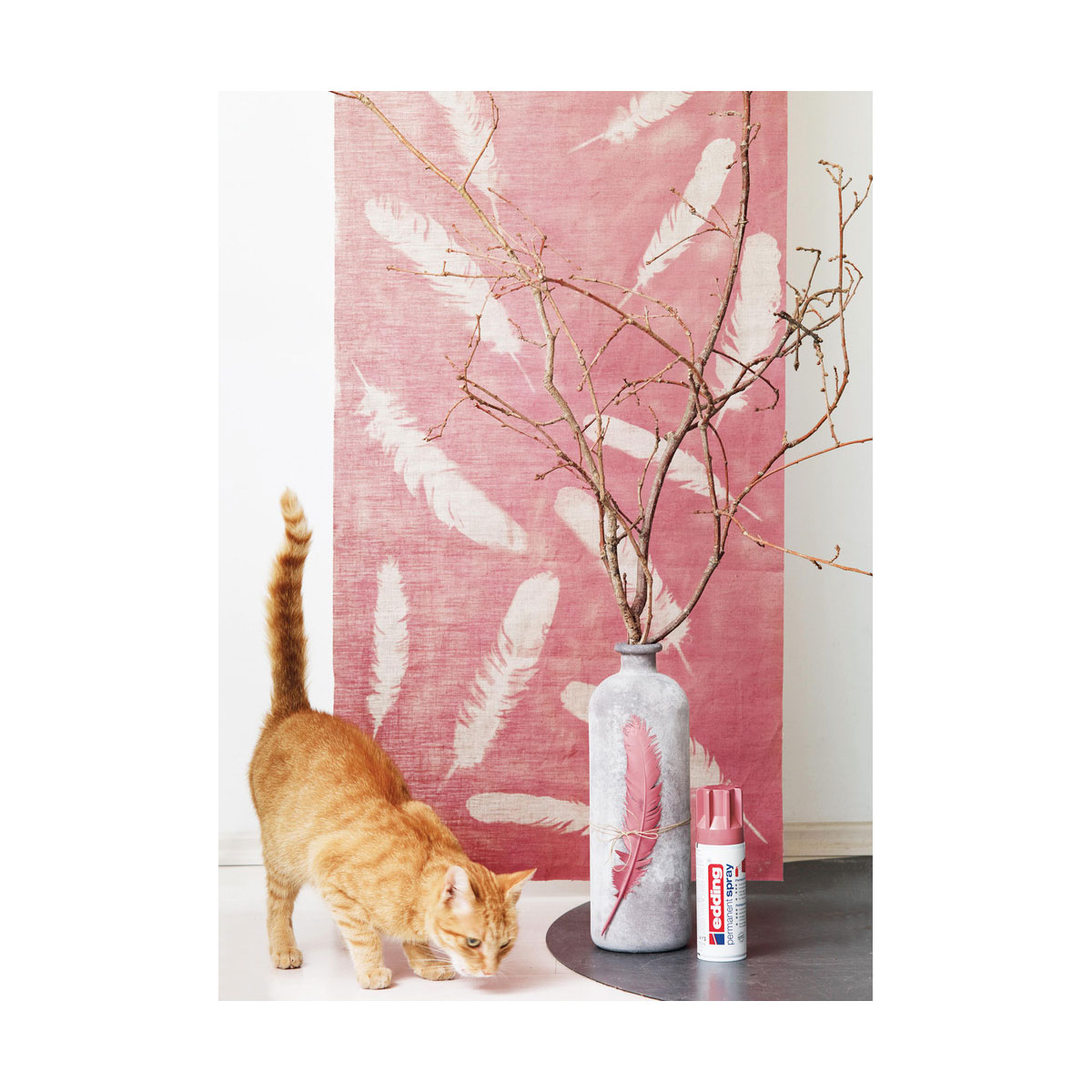 Edding  Spray 5200 edel mauve seidenmatt Bild 6