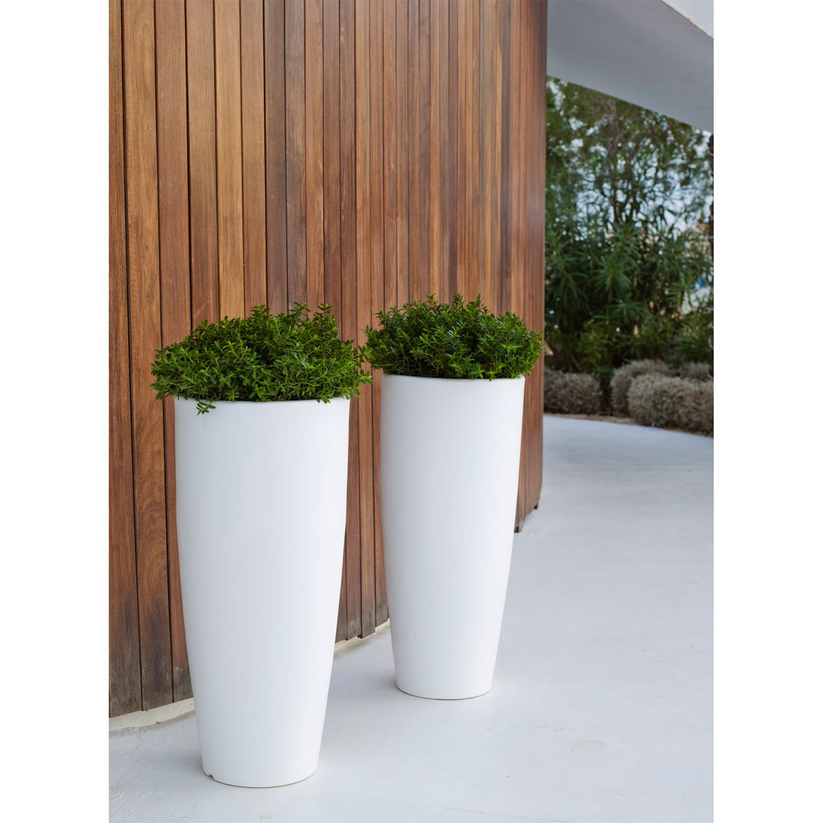 NewGarden Blumentopf Bambu 90 Ø 40 cm weiß Bild 2