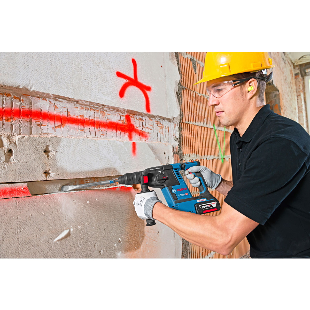 Bosch Professional  Akku-Bohrhammer GBH 18V-26 F Bild 6