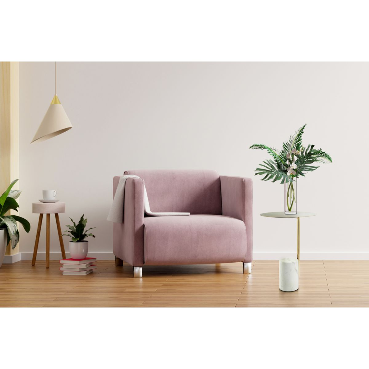 Beistelltisch Oscar 425 weiss Bild 4