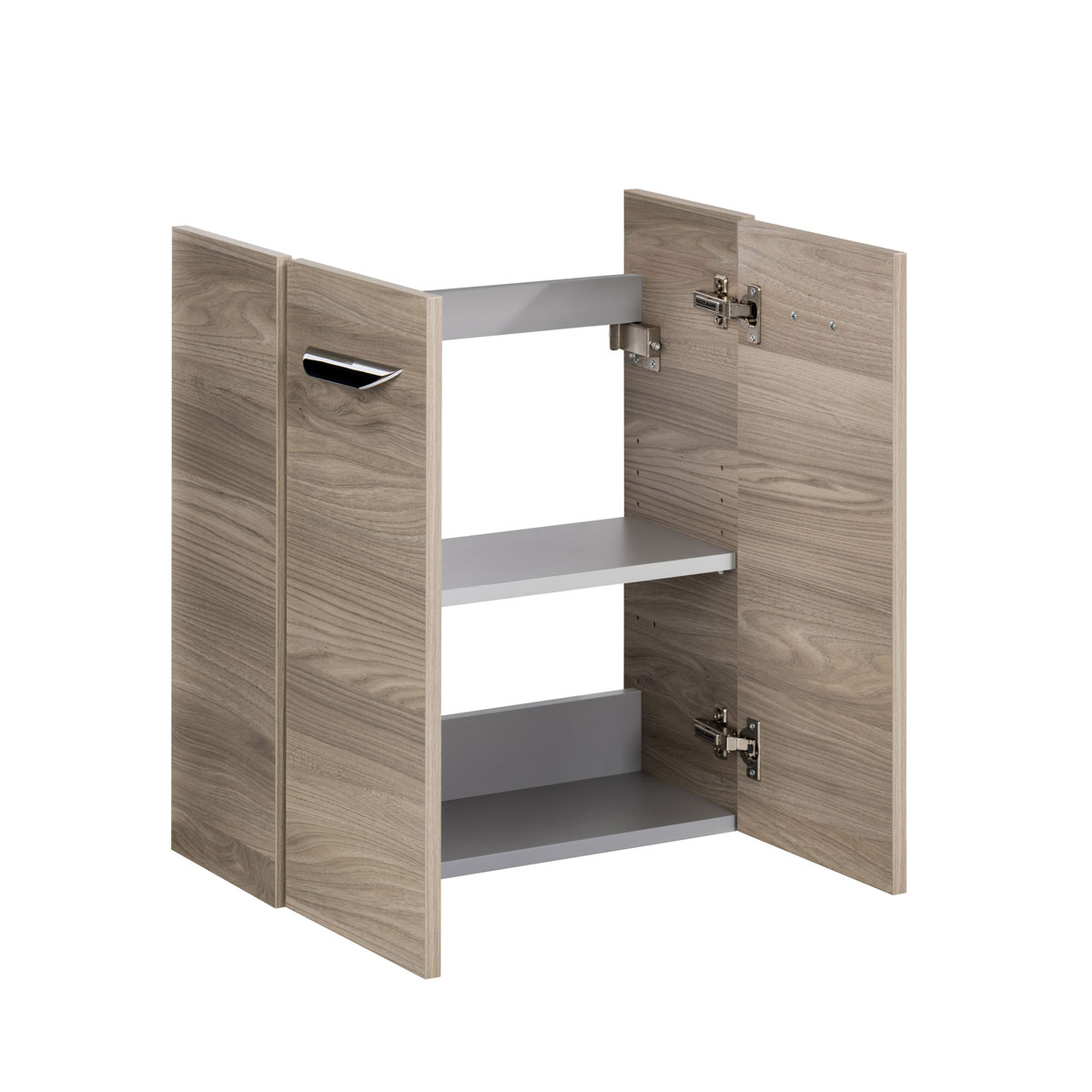 Fackelmann  Gäste-WC Waschtischunterschrank SBC 520 x 600 x 243 mm Steinesche Bild 2