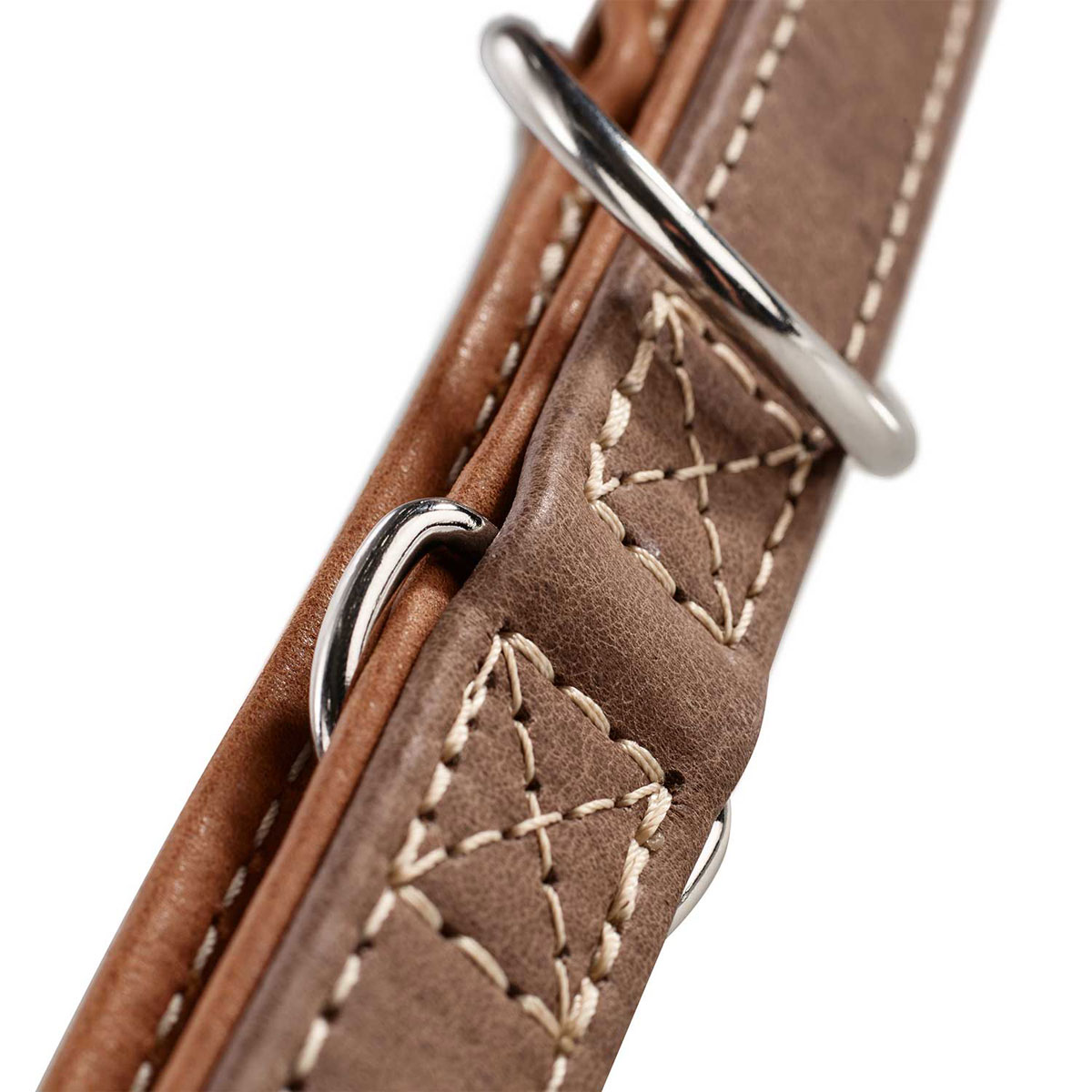 Hunter  Dog Verst Führleine Porto tabak 200 cm/20 mm Bild 3