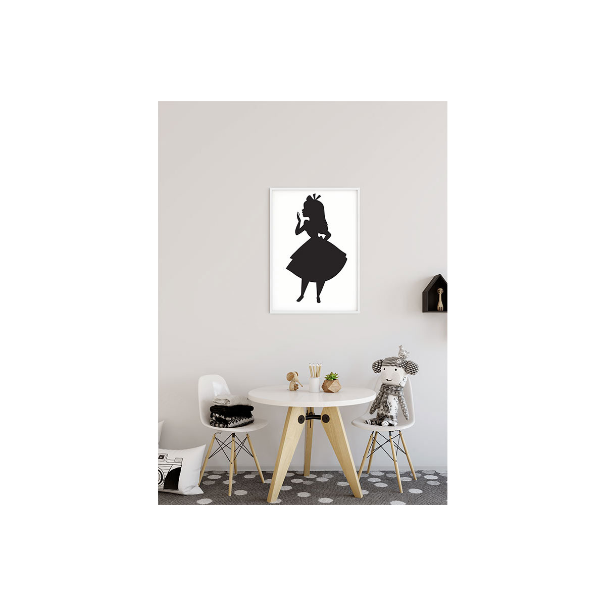 Komar  Wandbild Alice Silhouette 40x50 cm Bild 10