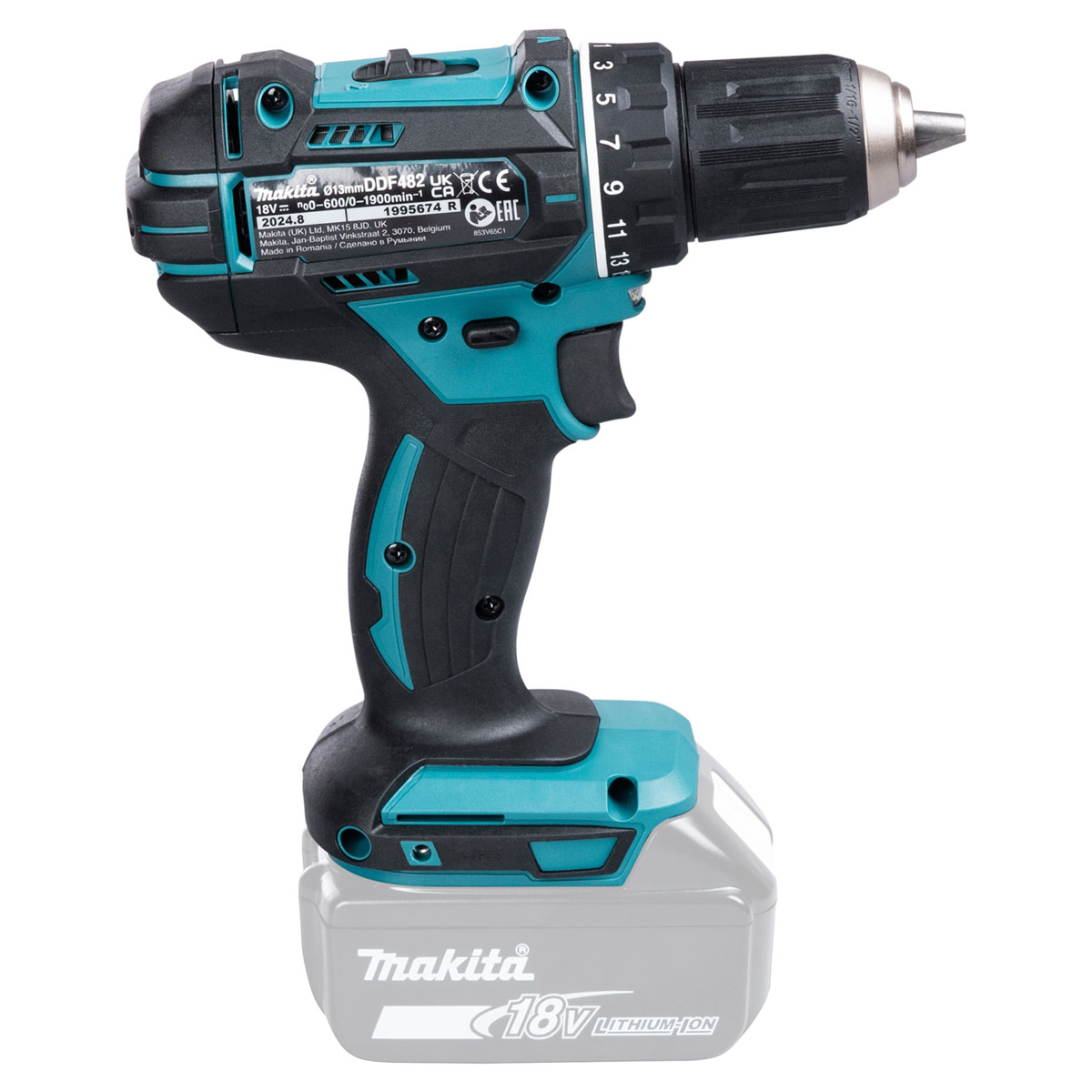 Makita Akku-Bohrschrauber 18V DDF482Z Bild 6