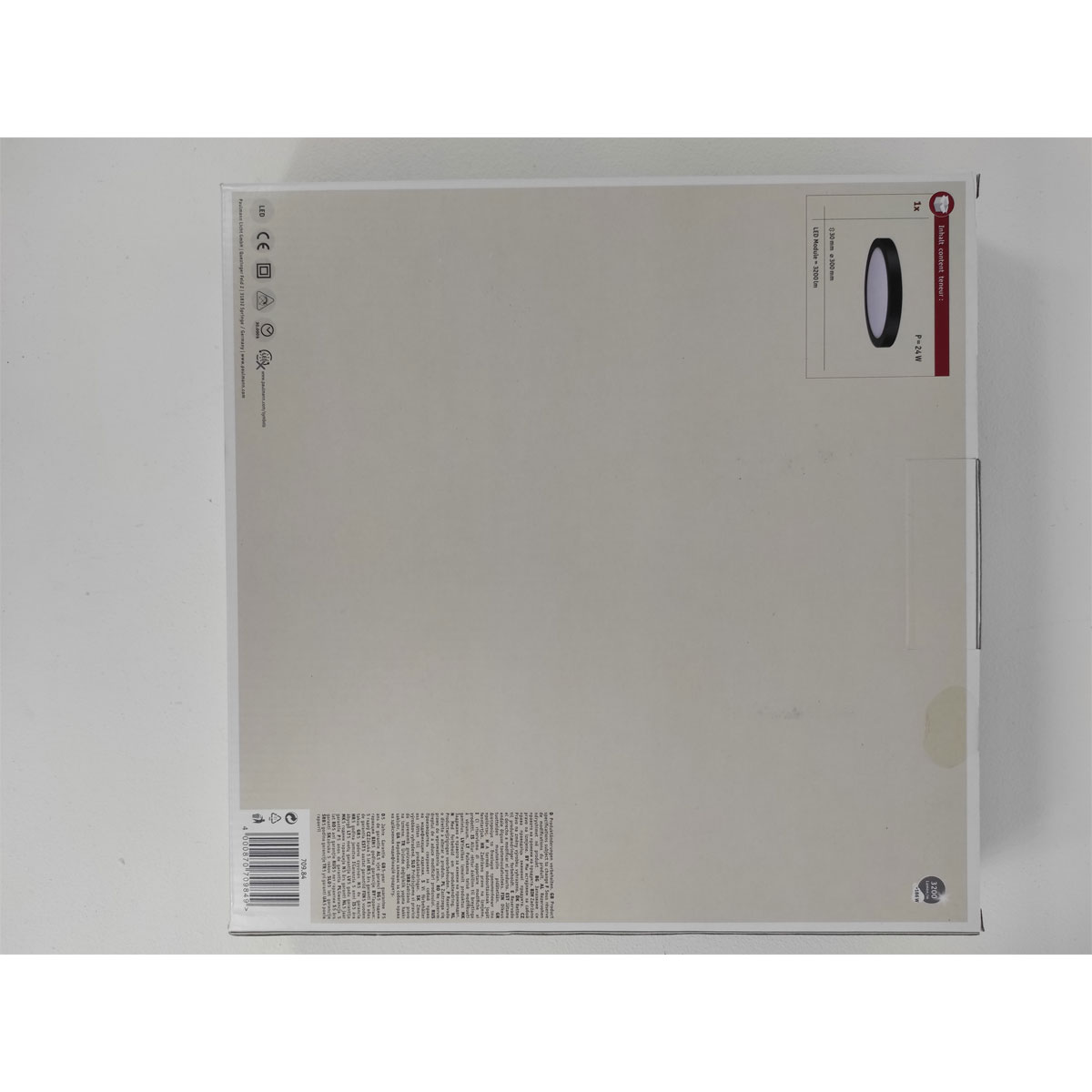 Paulmann LED-Panel Abia Durchmesser 30 cm schwarz Bild 3