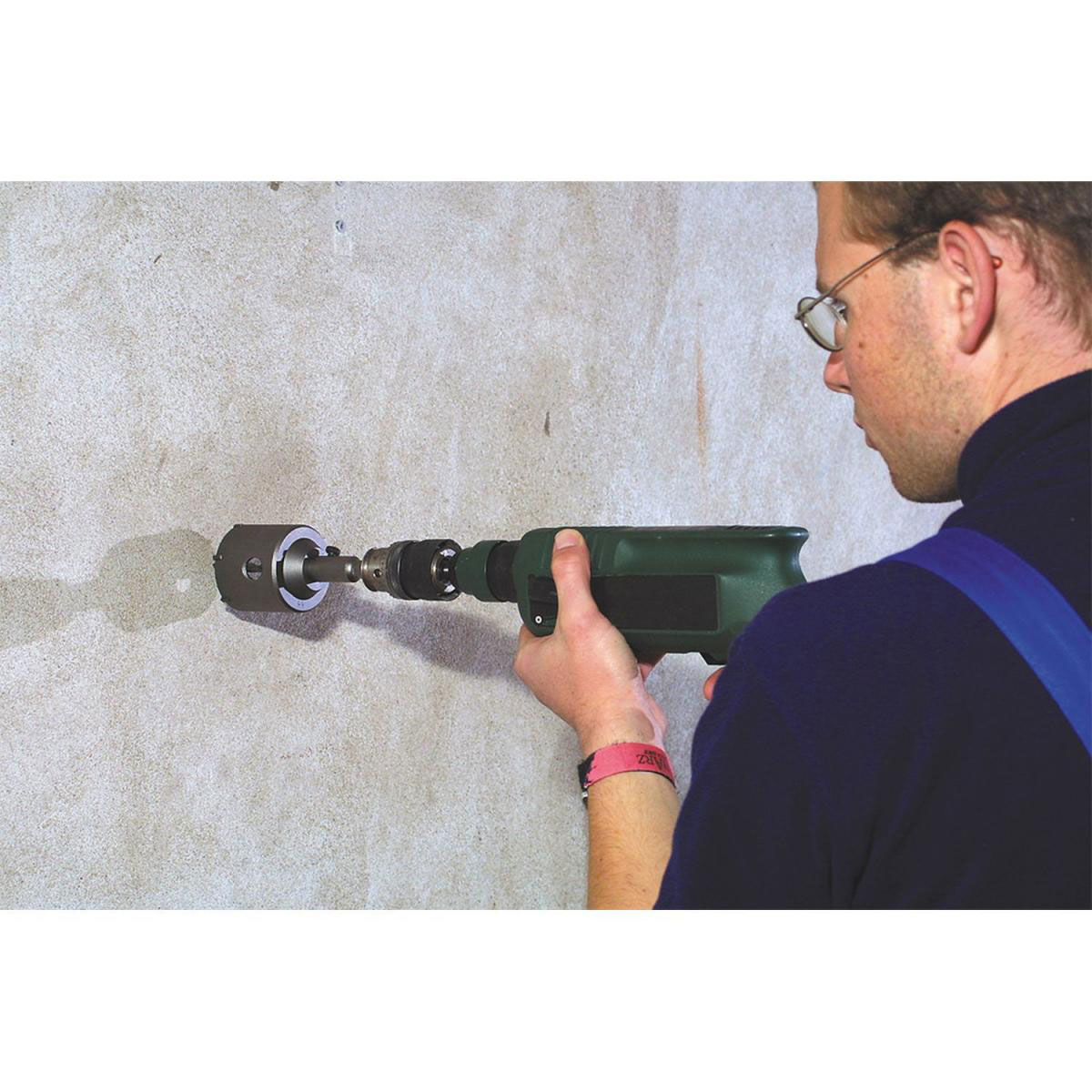 kwb  Hohlbohrkrone mit Schaft und Zentrierbohrer SDS Plus Durchmesser 66 mm Bild 3