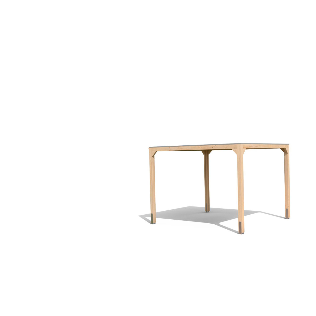 Karibu Cubus Pavillon naturbelassen Bild 7