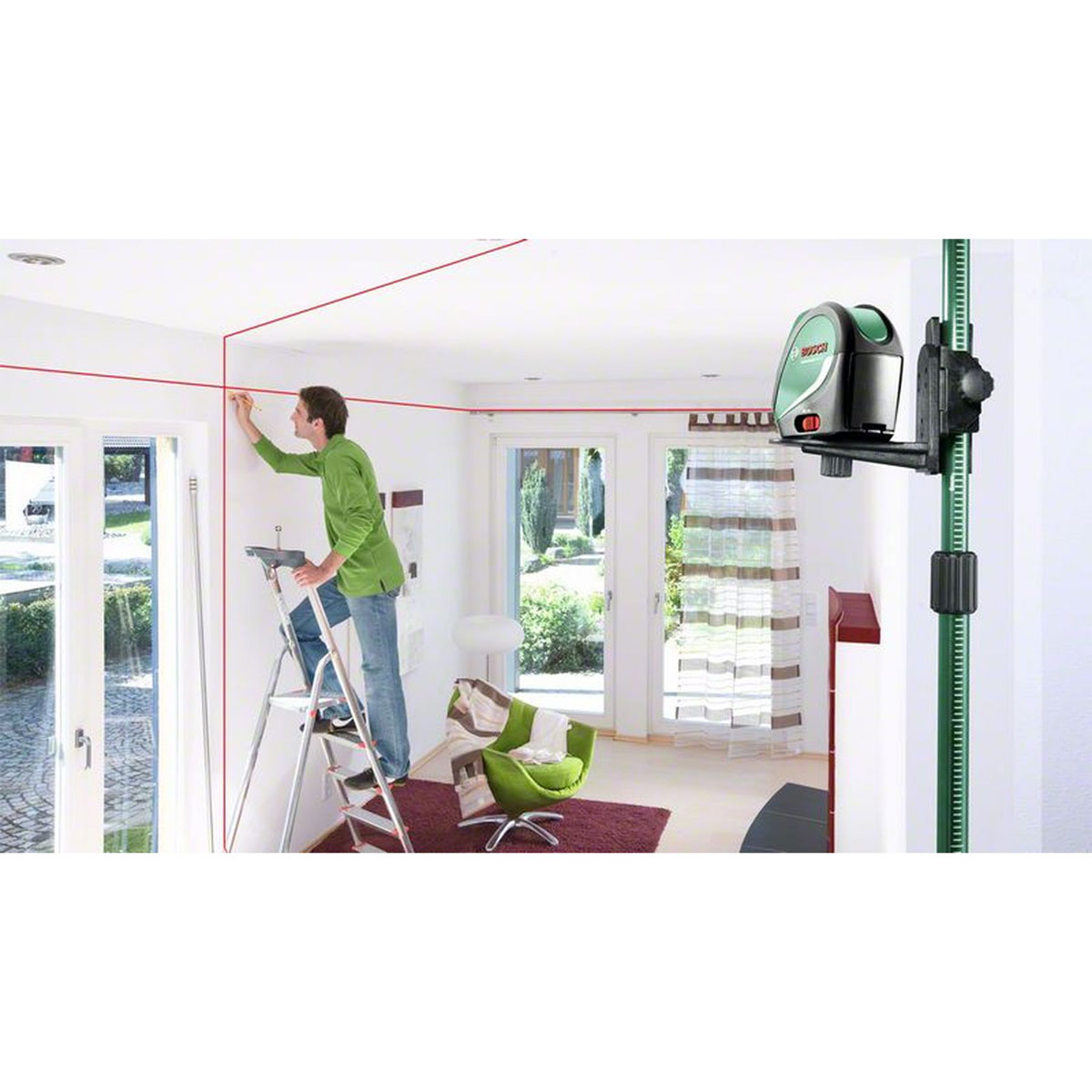 Bosch   Kreuzlinienlaser Universal Level 3 Basic Bild 2