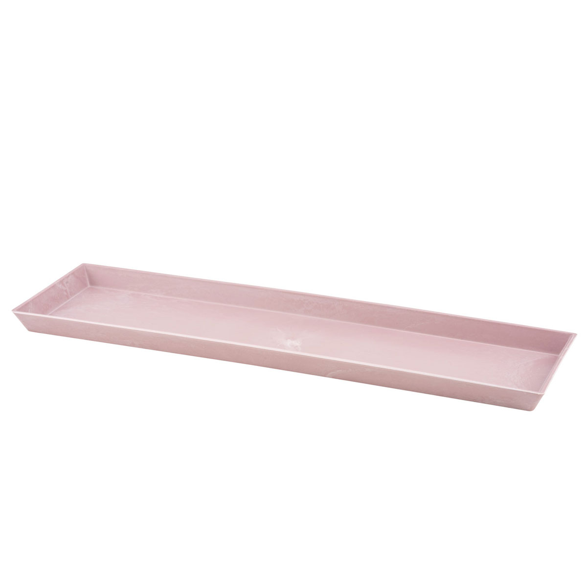 Deko-Tablett 44 x 2 x 13 cm rosa
