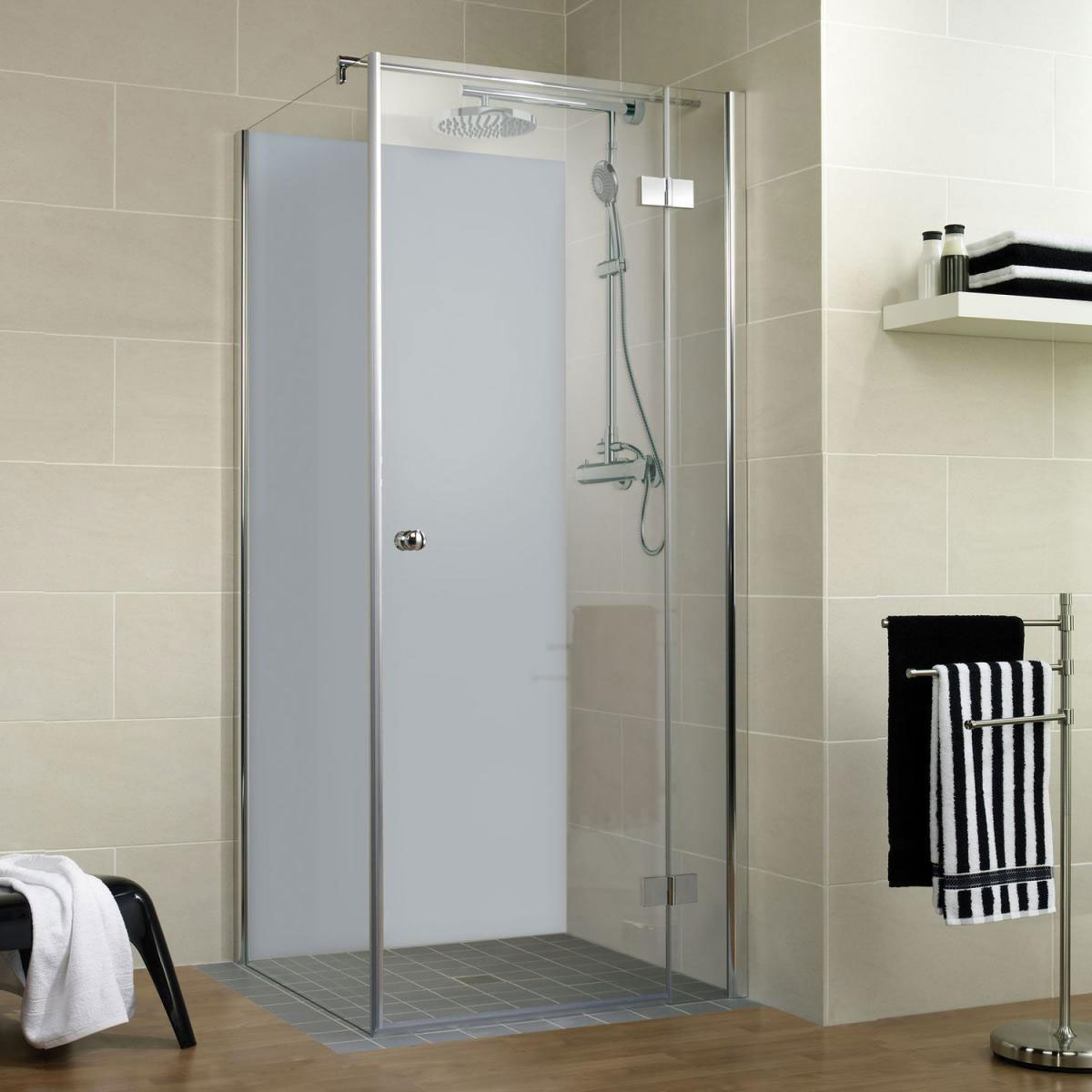 Schulte Duschrückwand Decodesign-Set Erweiterung 900 x 2100 mm hellgrau