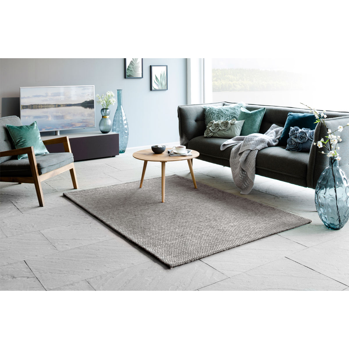 Barbara Becker  Teppich BB Brave grau 140 x 200 cm Bild 9