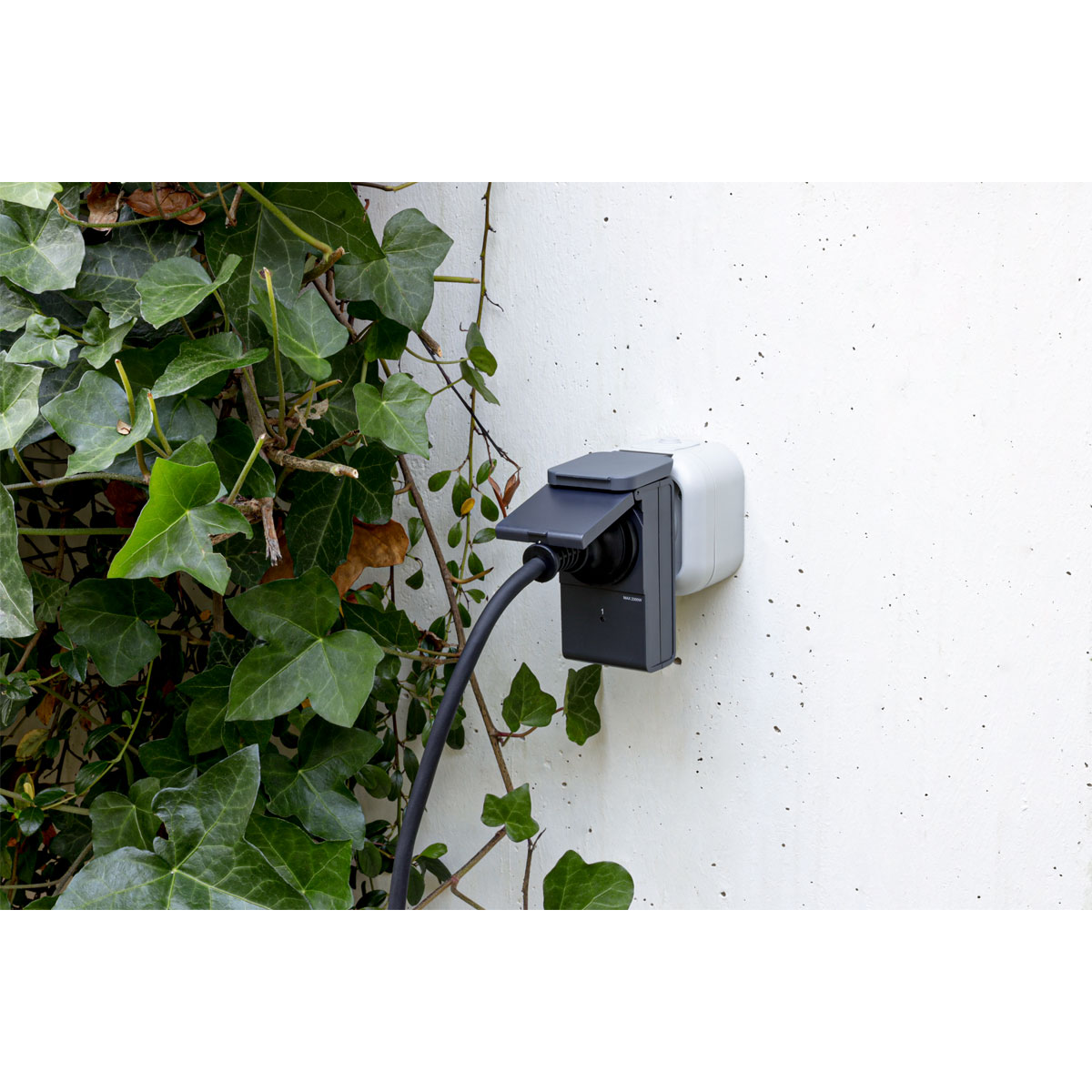 REV Ritter Funkschalt-Set außen IP44 Standard mit Fernbedienung 2+1 schwarz Bild 6