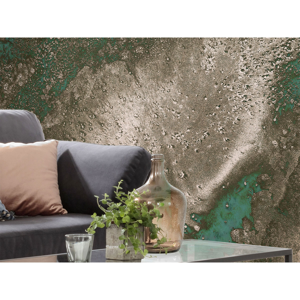 Komar  Vlies Fototapete Molten Copper 400x280 cm Bild 8