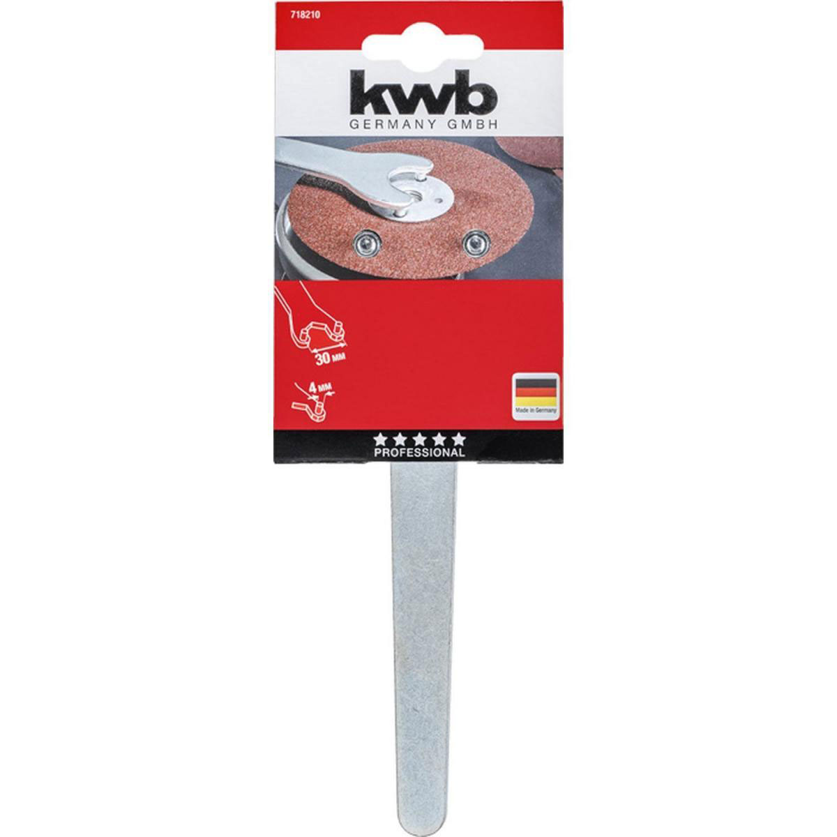 kwb  Zweilochschlüssel Aggresso-Flex 30 x 4 mm Bild 2