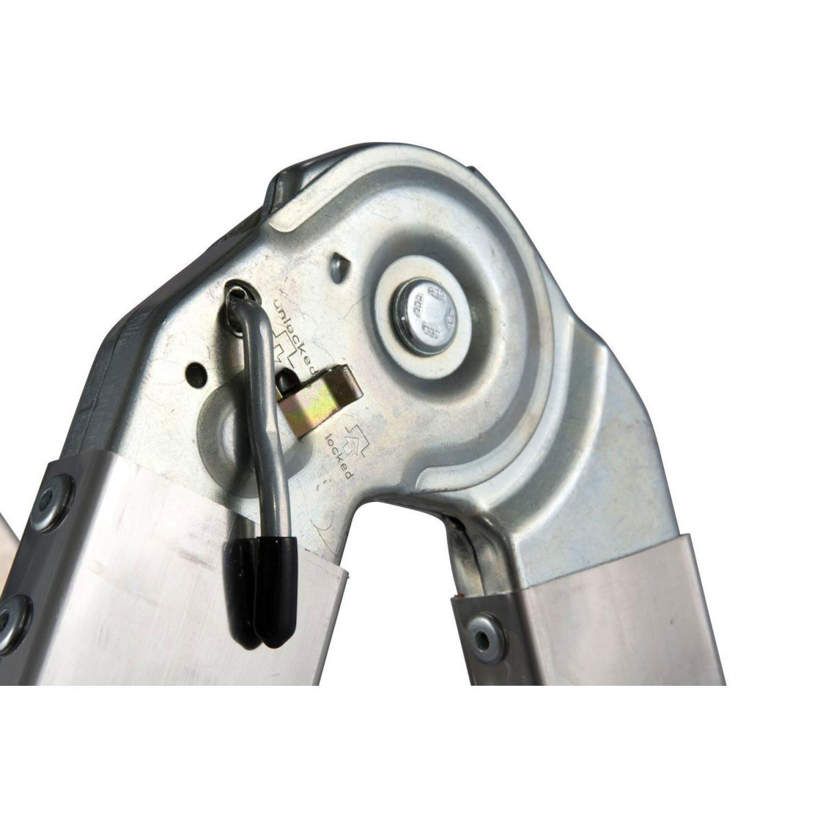 Krause Teleskopleiter TeleVario mit Holmverlängerung 4 x 4 Sprossen Bild 4