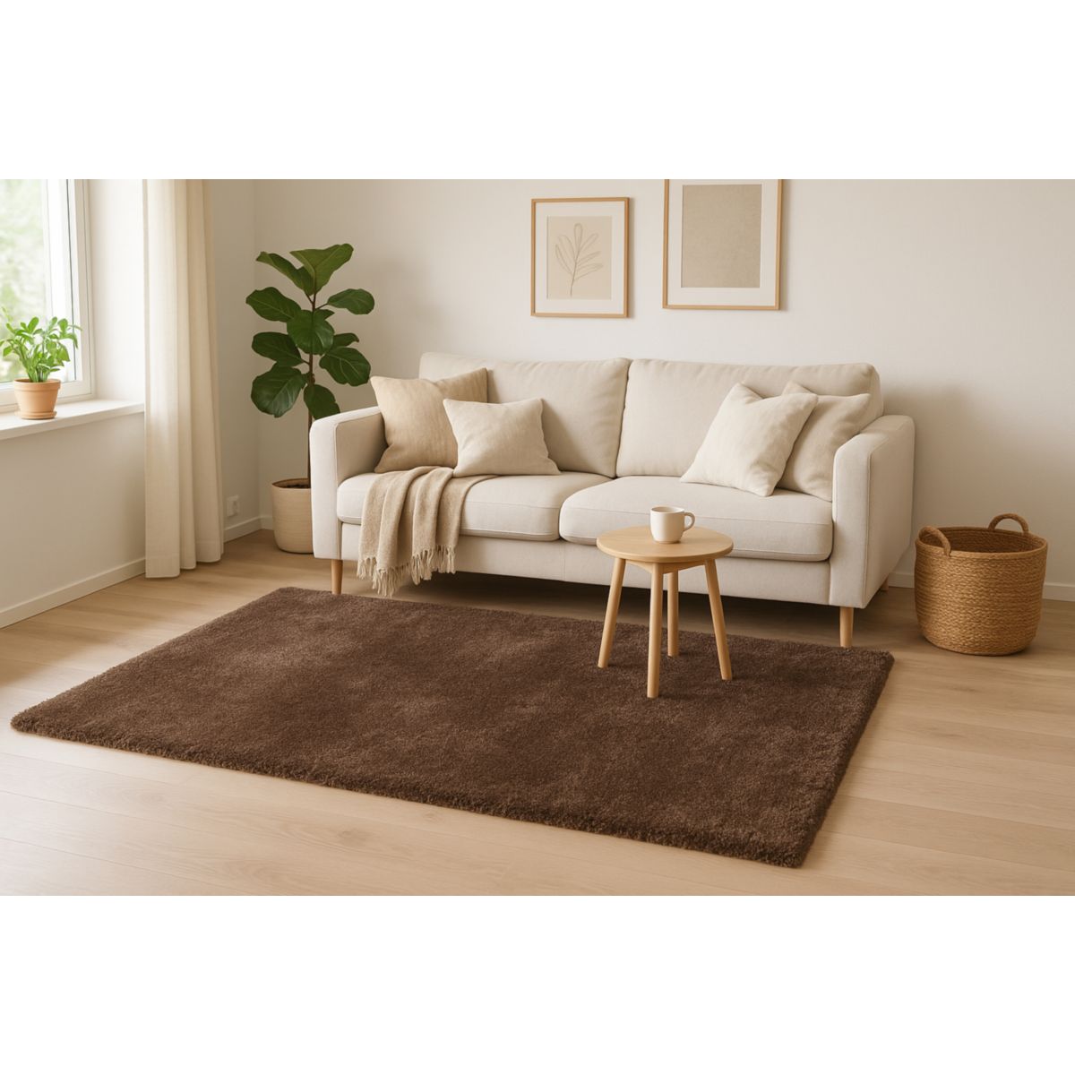 Zone 825 Taupe 120cm x 170cm Bild 3