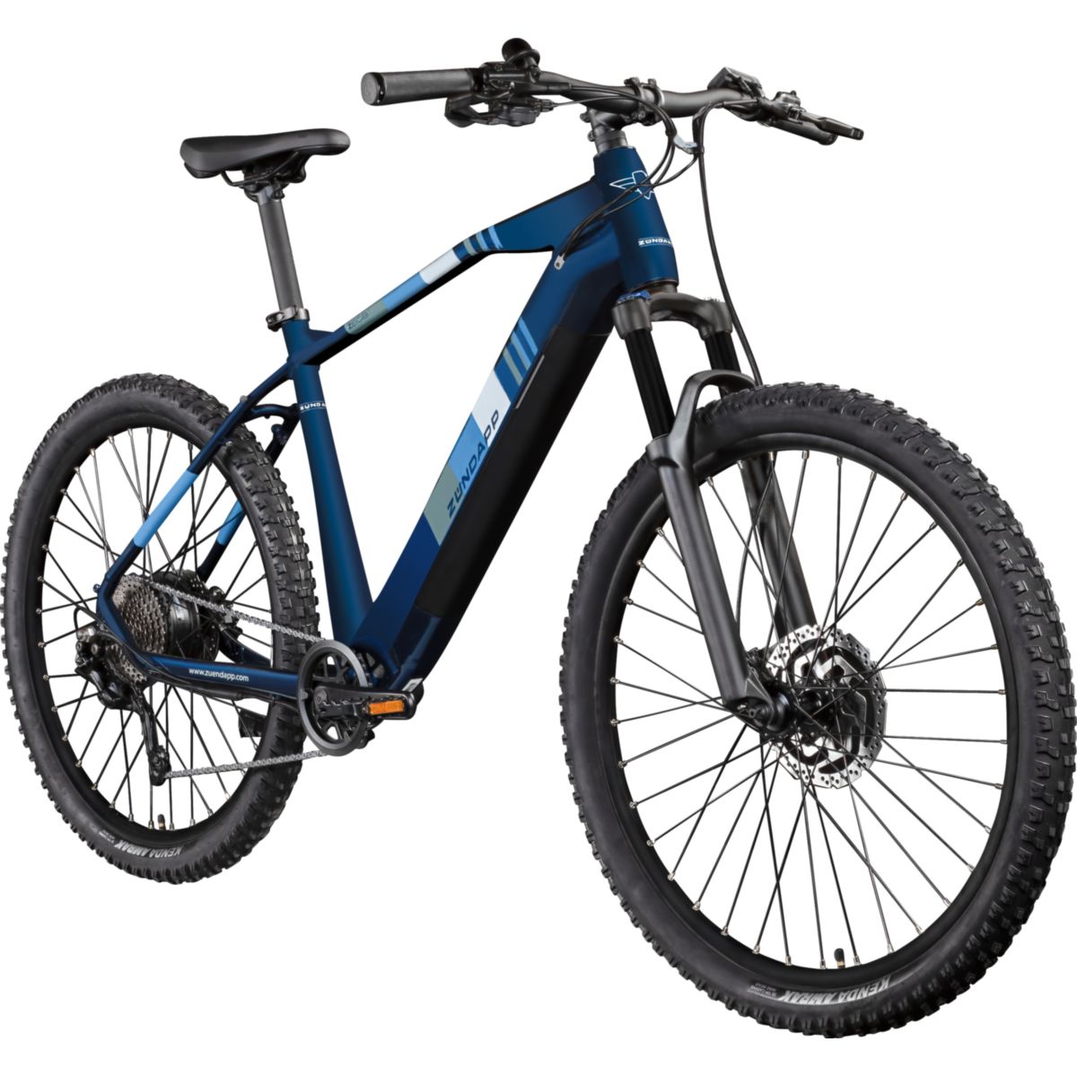 Zündapp E-Mountainbike Z808 27,5 Zoll 50 cm Rahmenhöhe dunkelblau