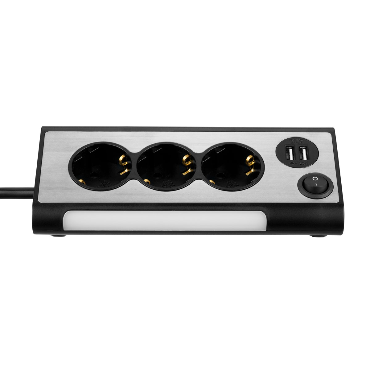REV Ritter USB-Steckdosenleiste Lightsocket 3fach 2xUSB 0,5W Bild 3