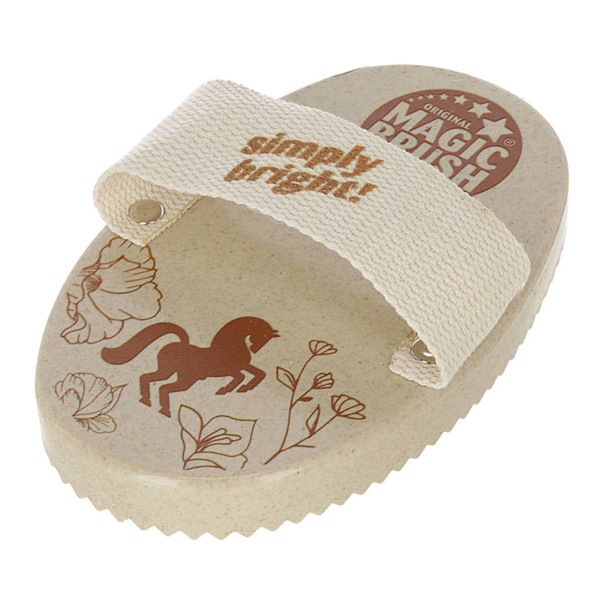 Kunststoffstriegel Water Lily 16 x 11 cm beige