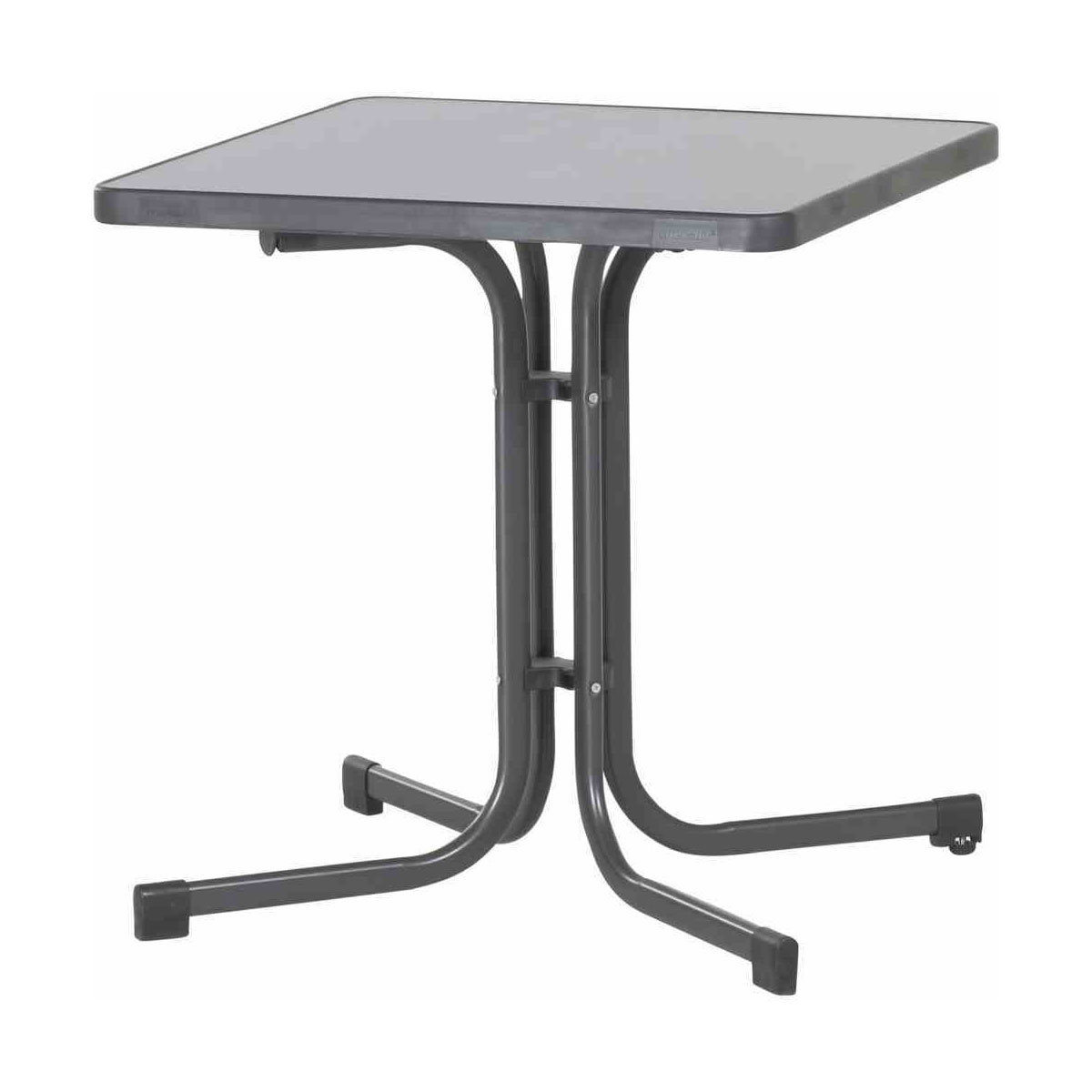 Boulevard-Klapptisch 70 x 70 x 72 cm grau Bild 1