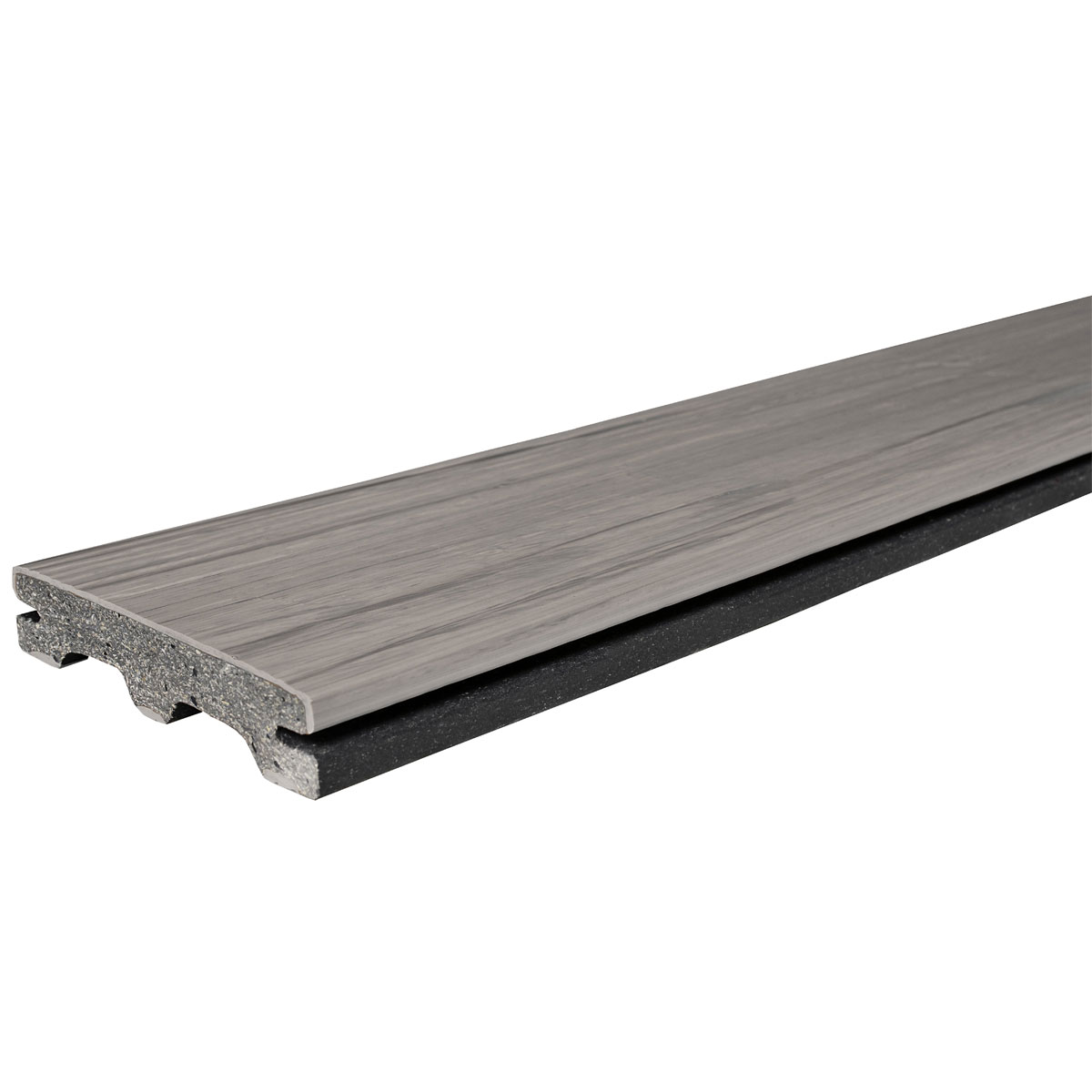 WPC Terrassendiele Loggia Silbergrau