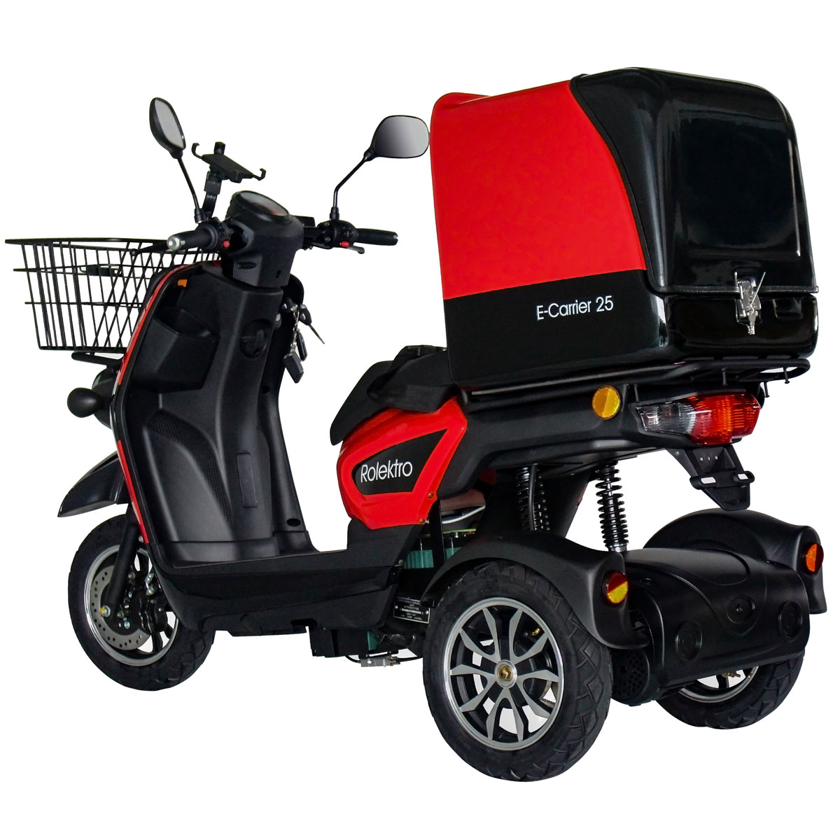 Rolektro E-Carrier „25“, mit Heckkoffer Bild 3
