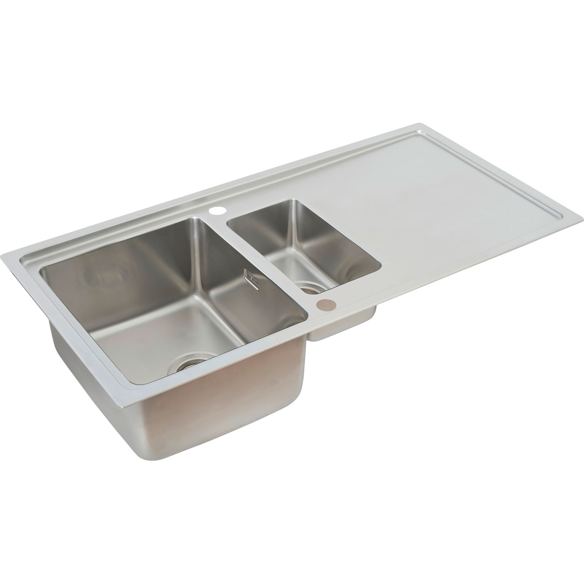 Respekta Chicago Edelstahlspüle CHICAGO100X50 100 x 50 cm Bild 2