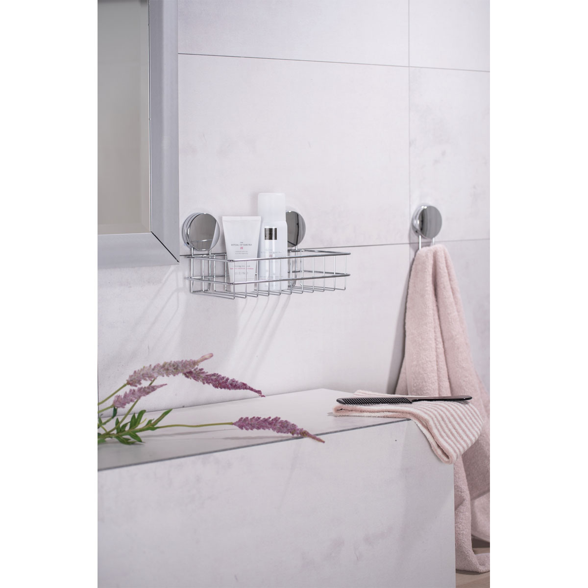 Wenko Wandhaken Osimo Befestigen ohne bohren Static-Loc Plus Bild 8