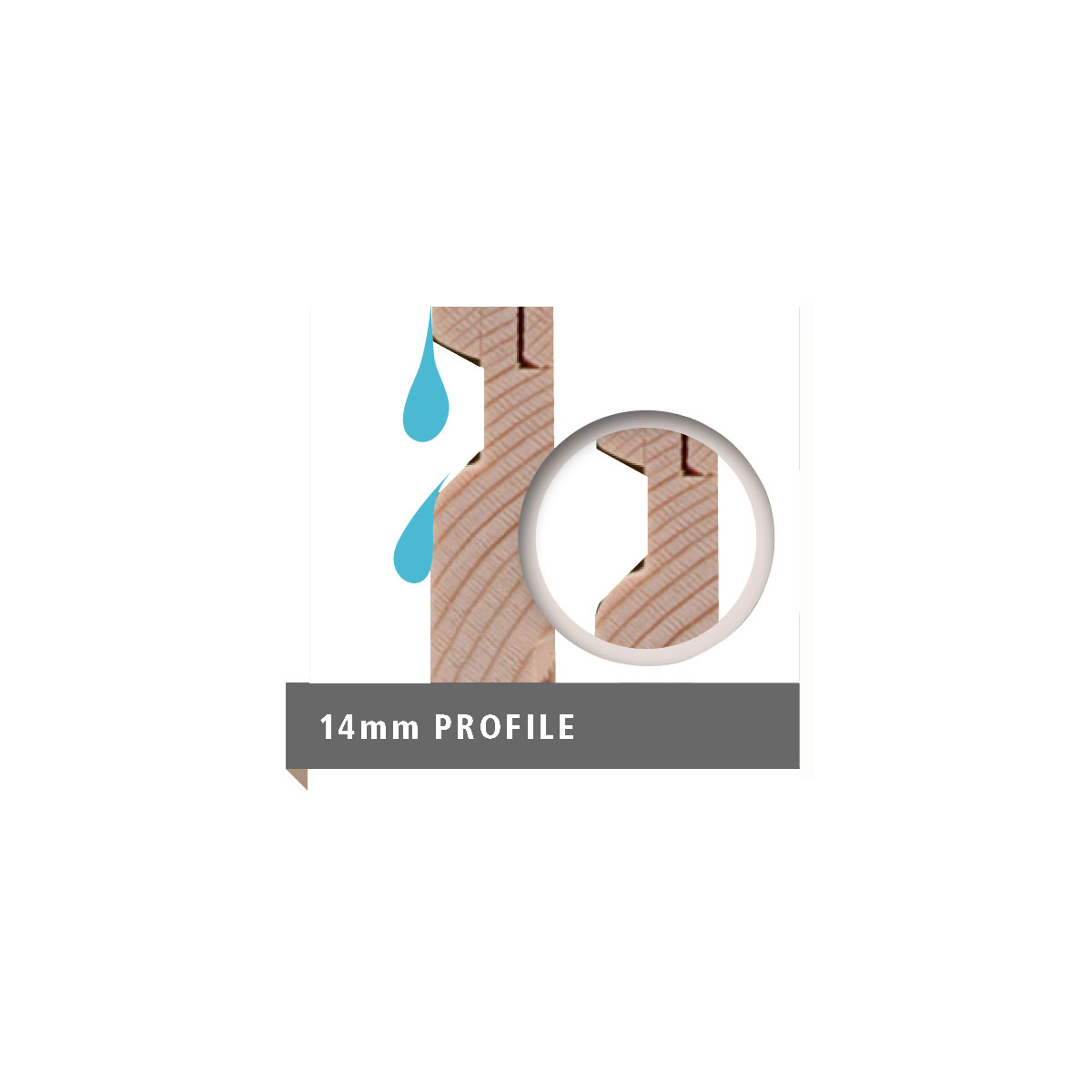 Karibu  Blockbohlenhaus Dana naturbelassen Bild 11