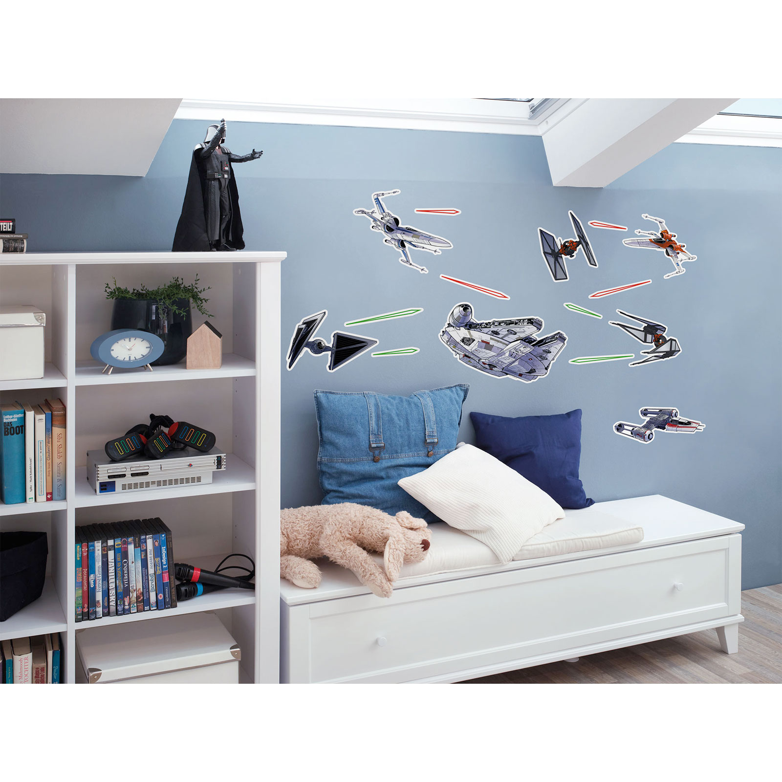 Komar  Wandtattoo Star Wars Spaceship 50x70 cm