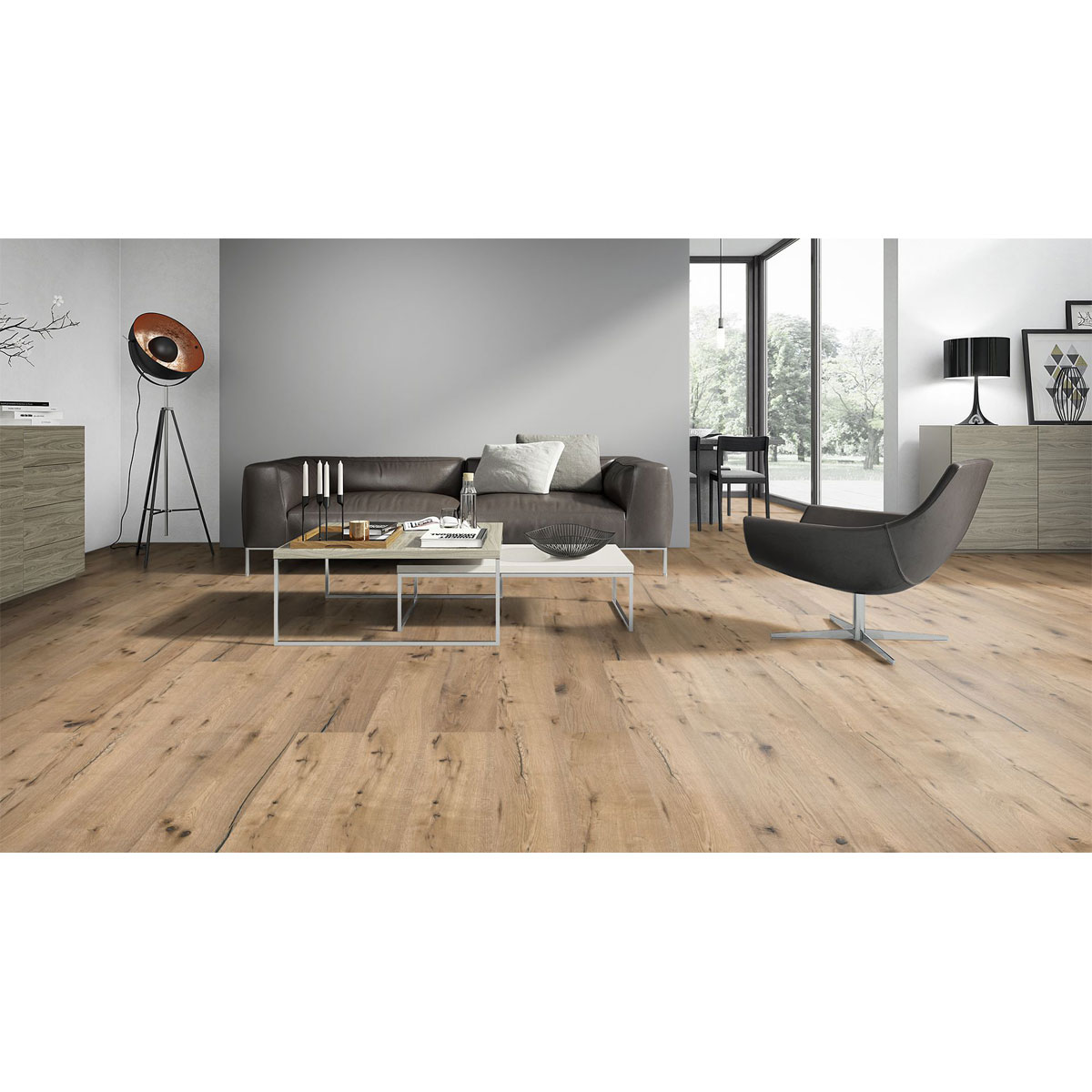 Designboden Neo Wood 2.0 Refined Oak Wood 1290 x 173 x 4,5 mm Bild 3