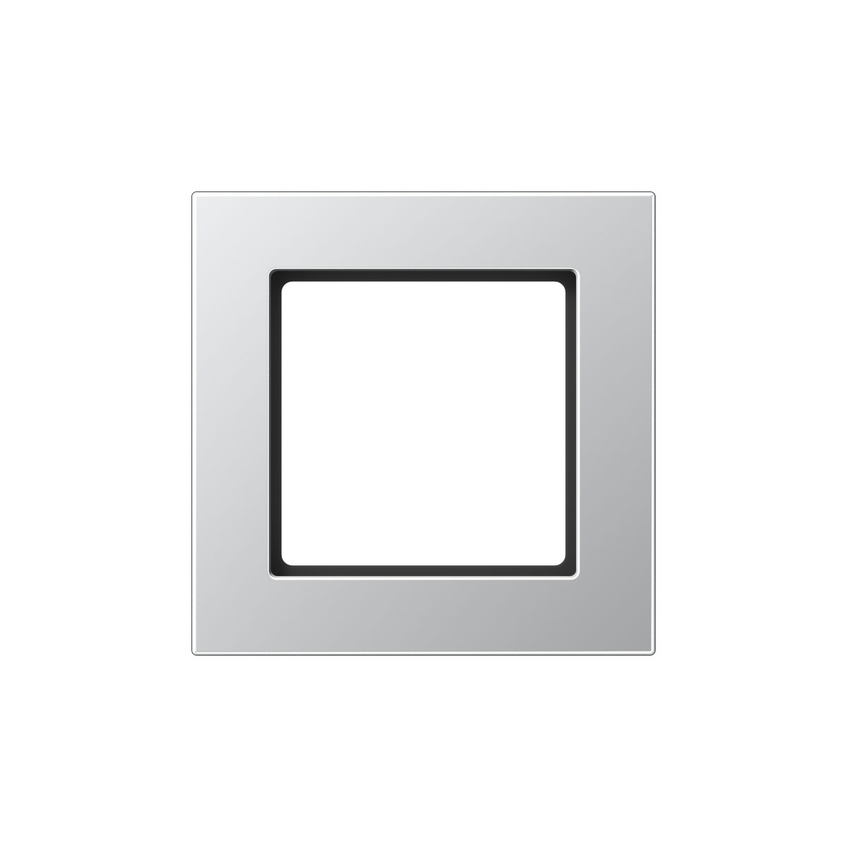 Jung Abdeckrahmen A550 1-fach aluminiumfarben