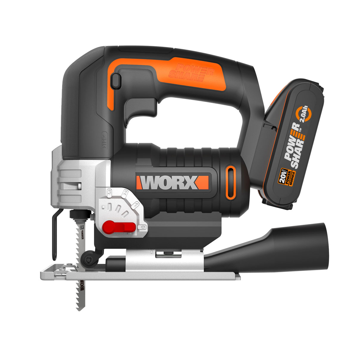 Worx Akku Stichsäge-Set WX543 Bild 3