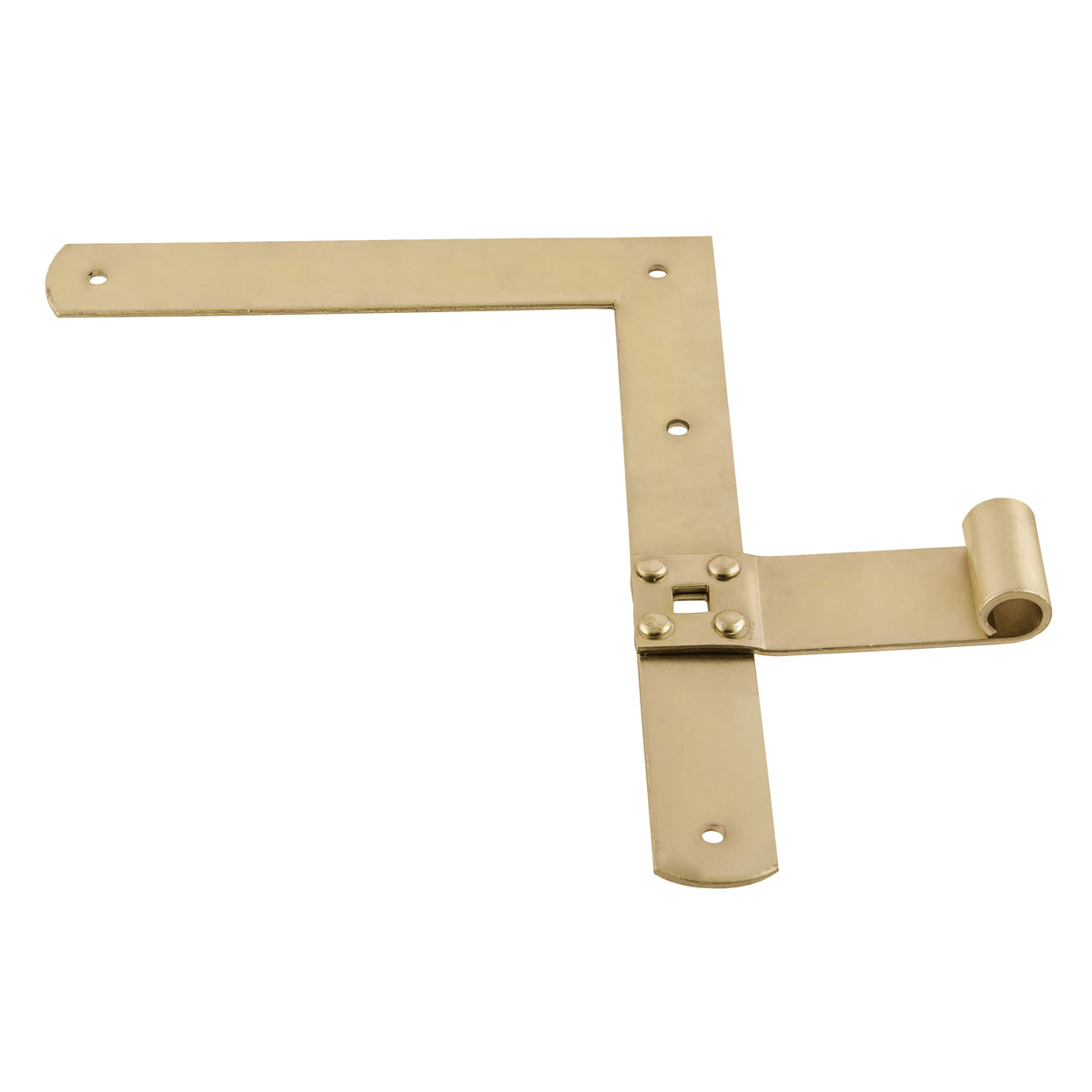 Suki Fensterladen-Winkelband 200 x 250 x 30 mm gelb verzinkt