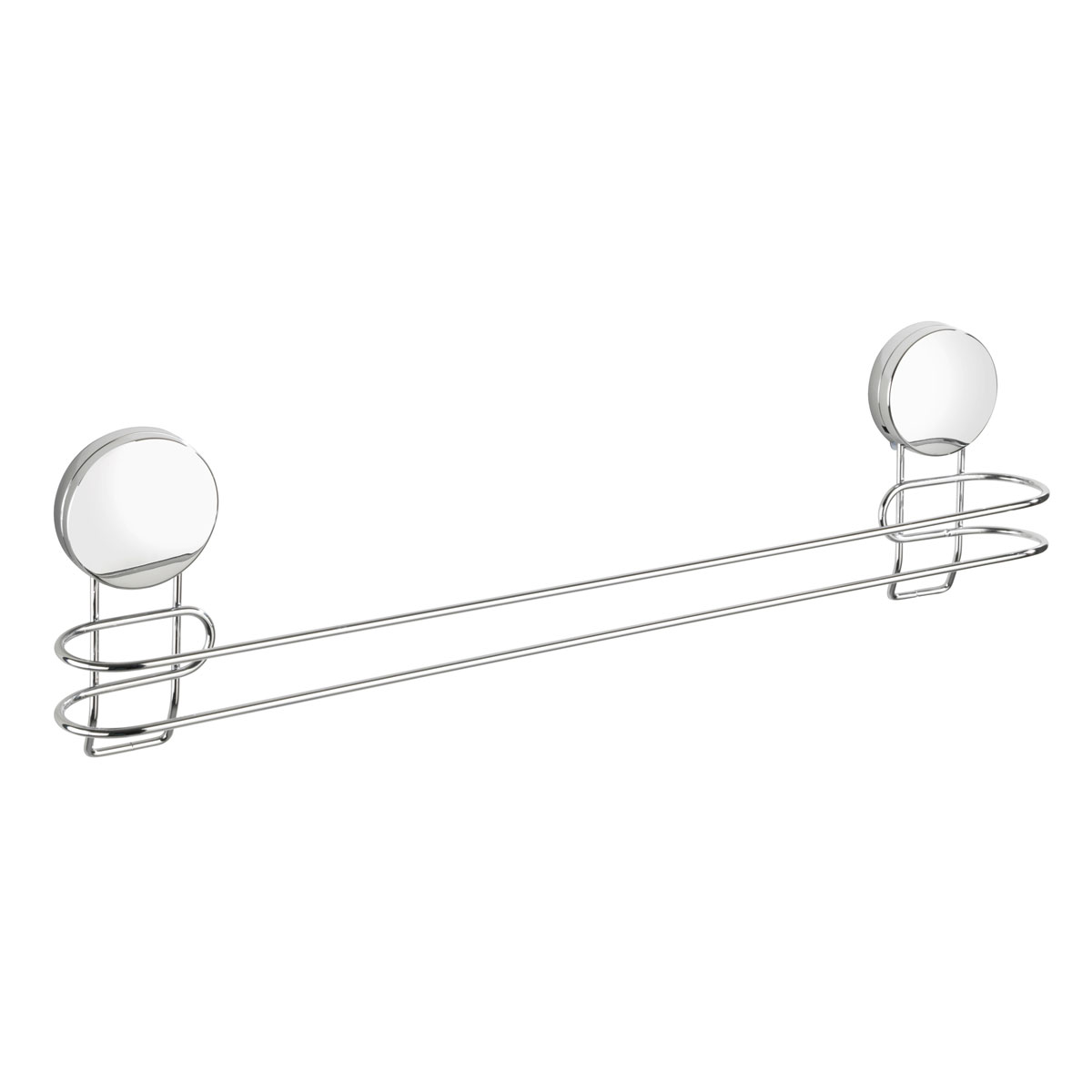 Wenko Handtuchstange Osimo Befestigen ohne bohren Static-Loc Bild 1