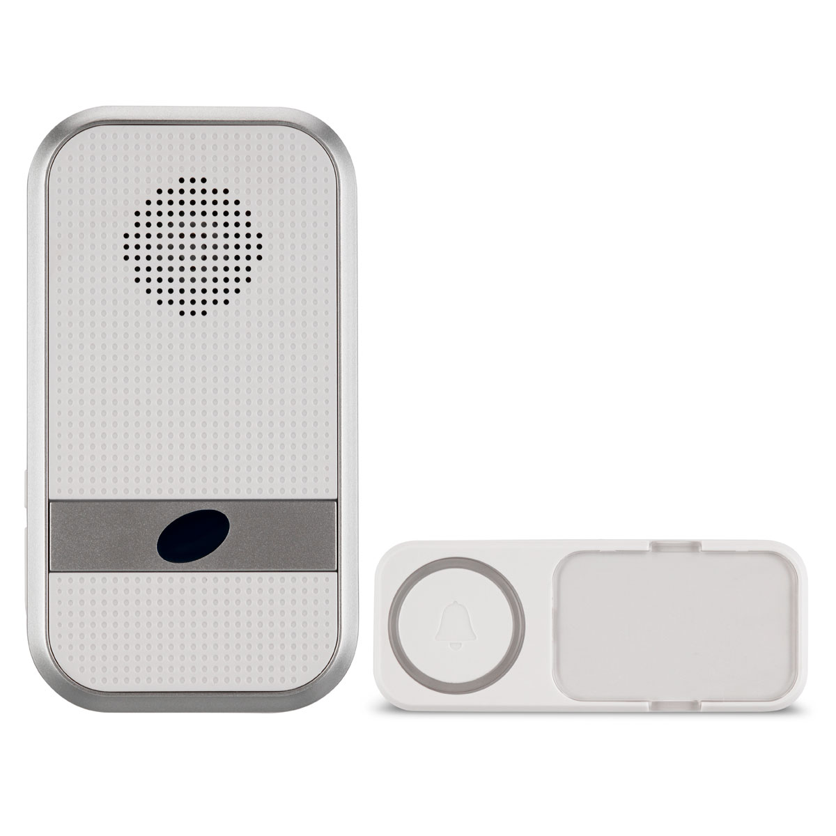 REV Ritter  Funk-Gong mit Taster kompakt Orchestra für Steckdose 58 Melodien 150m weiß