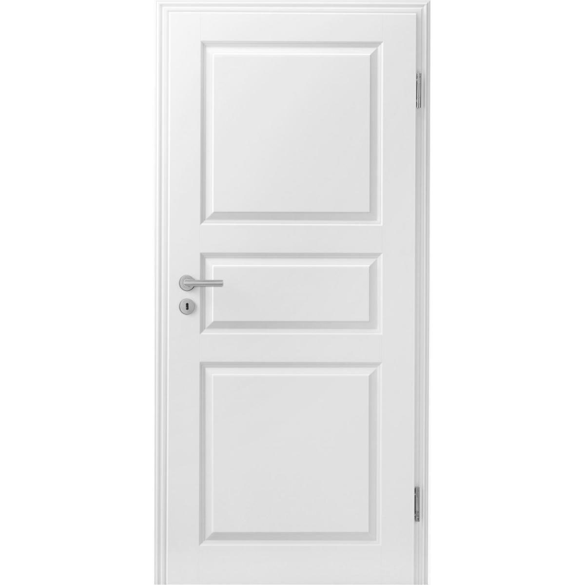 Borne Zimmertür Castell Weißlack 86 x 198,5 cm DIN rechts