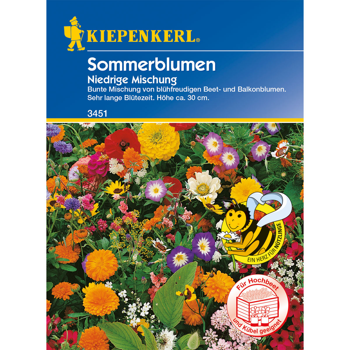 Kiepenkerl Niedrige Sommerblumen Mischung Bild 1