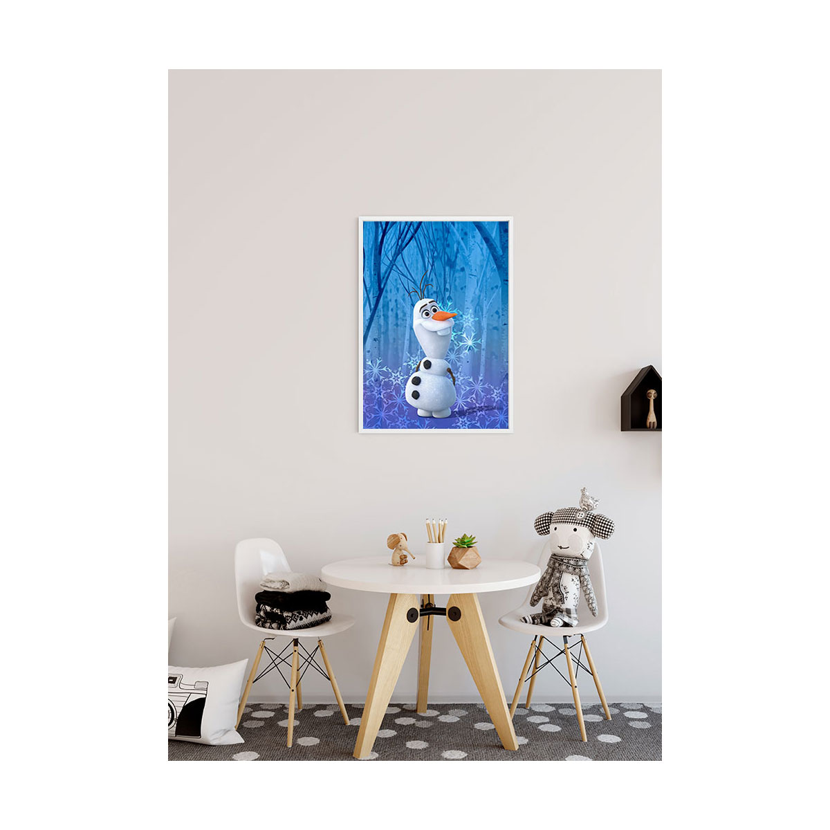 Komar  Wandbild Frozen Olaf Crystal 30x40 cm Bild 4