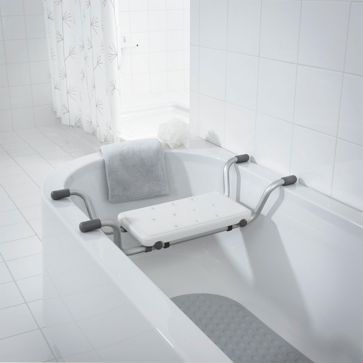 Ridder  Badewannen-Sitz / Schemel Sid weiß Bild 7