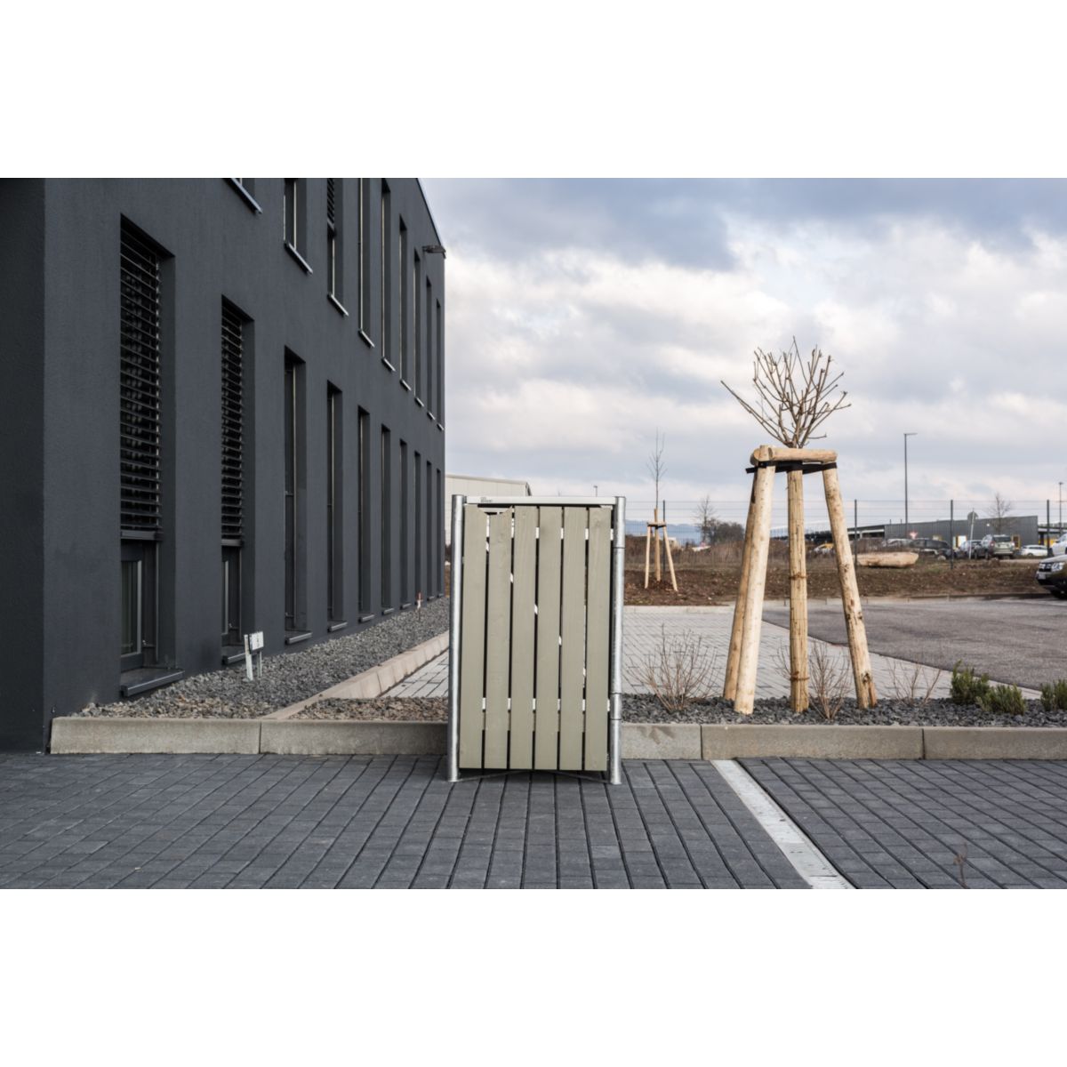 Mülltonnenbox Hide 1x 240 L 81x70x115 cm Bild 3